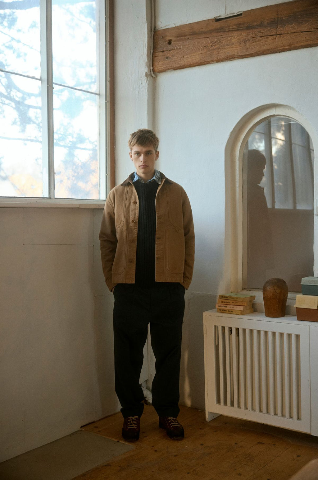 Berry Overshirt Burnt Khaki