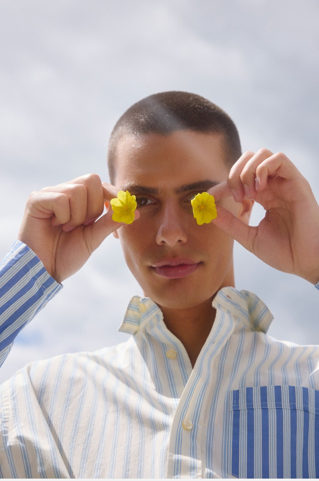 Camp Patch Shirt Light Blue