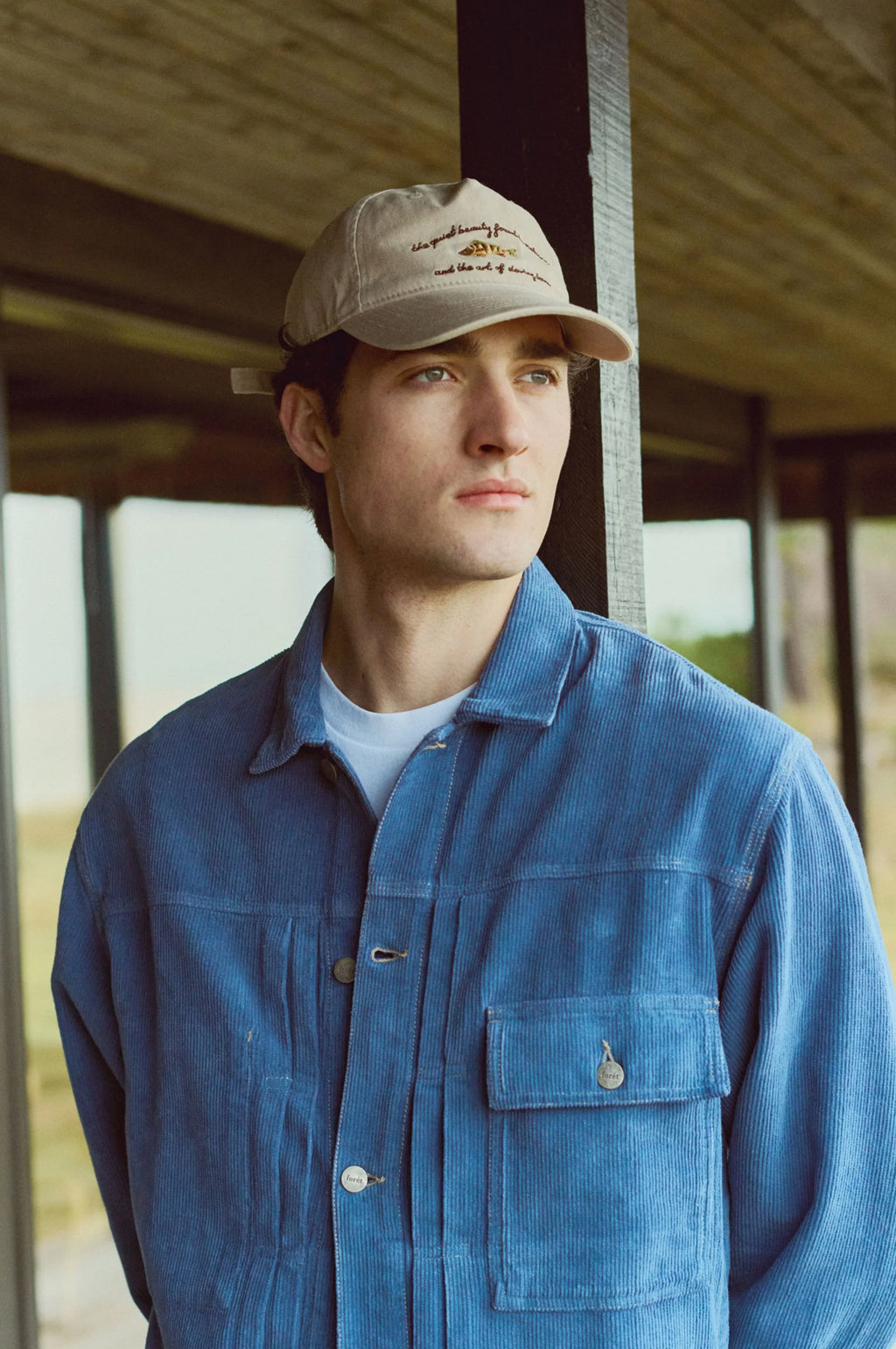 Fish Washed Cap Khaki