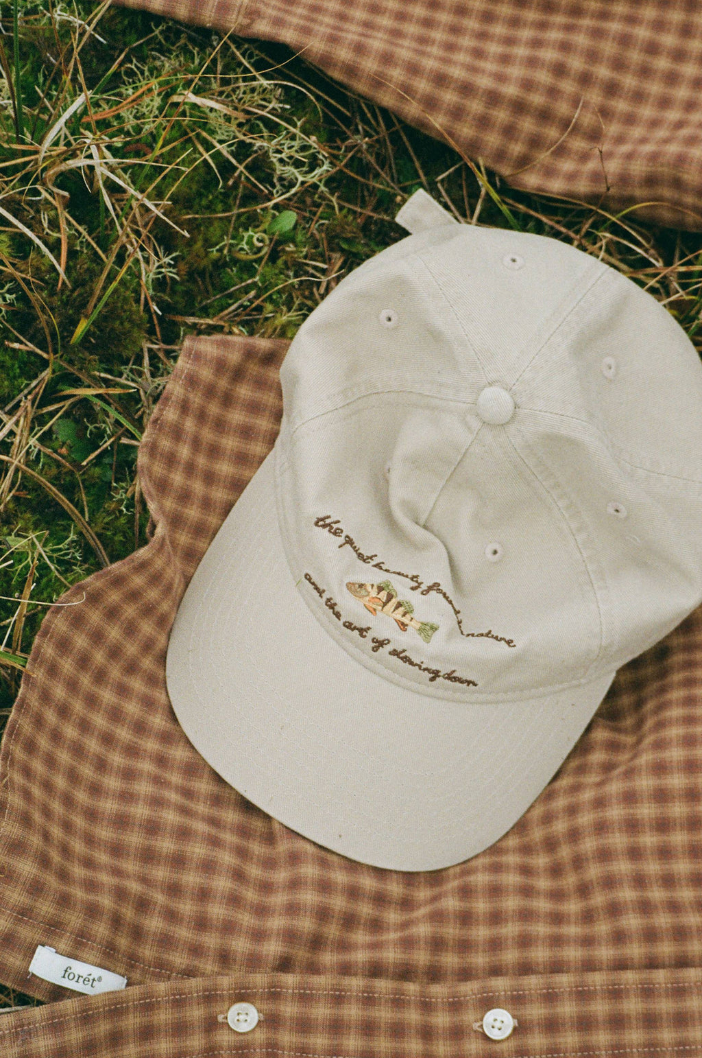Fish Washed Cap Khaki