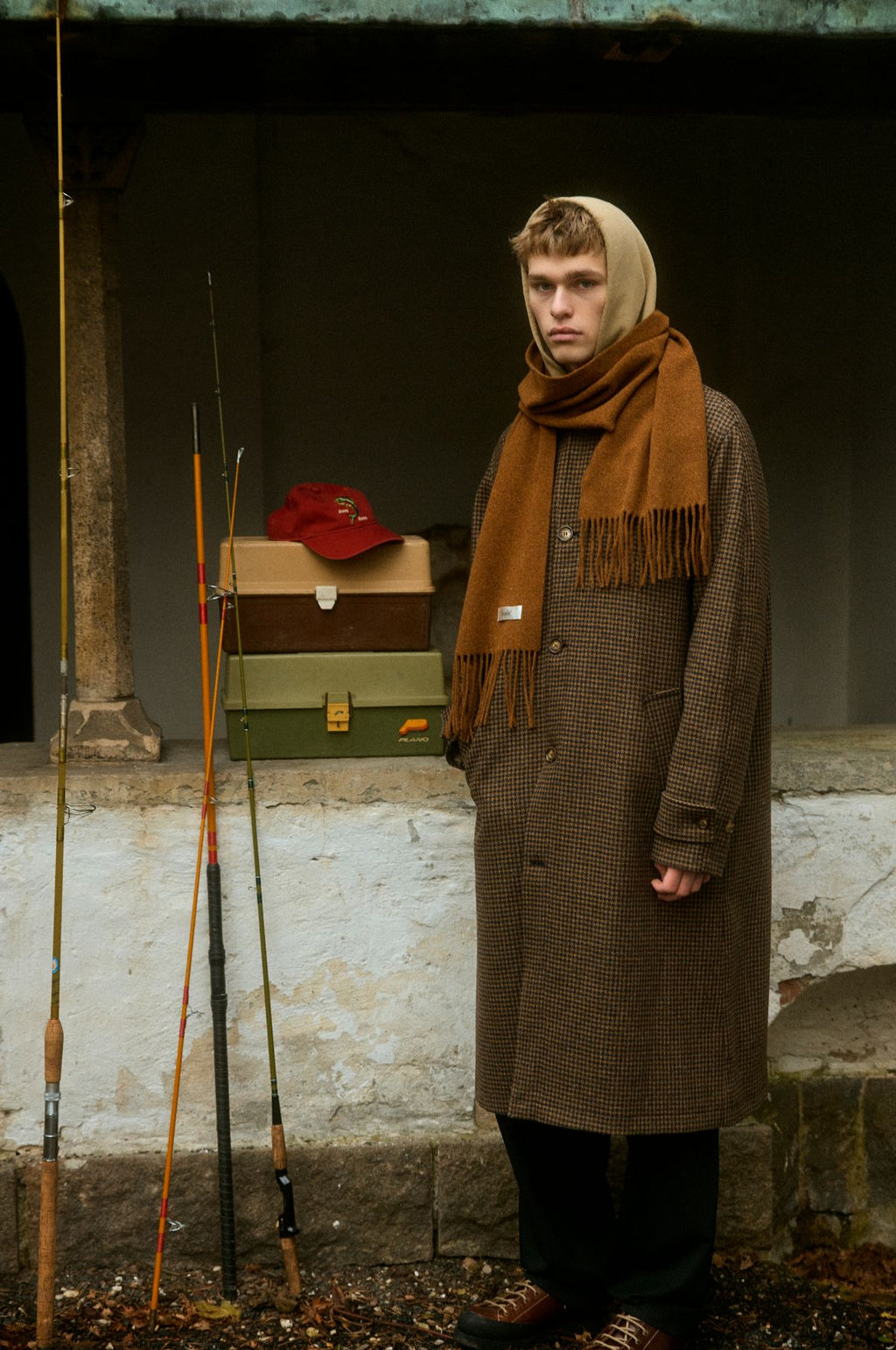 Pine Wool Coat Check