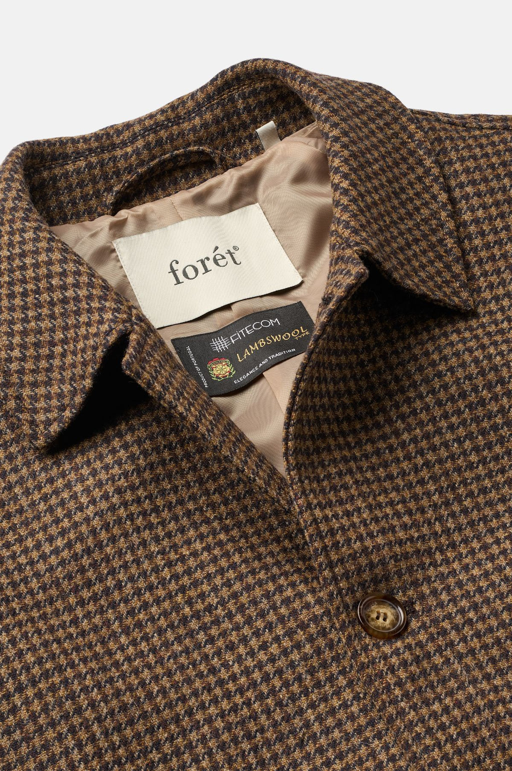 Pine Wool Coat Check