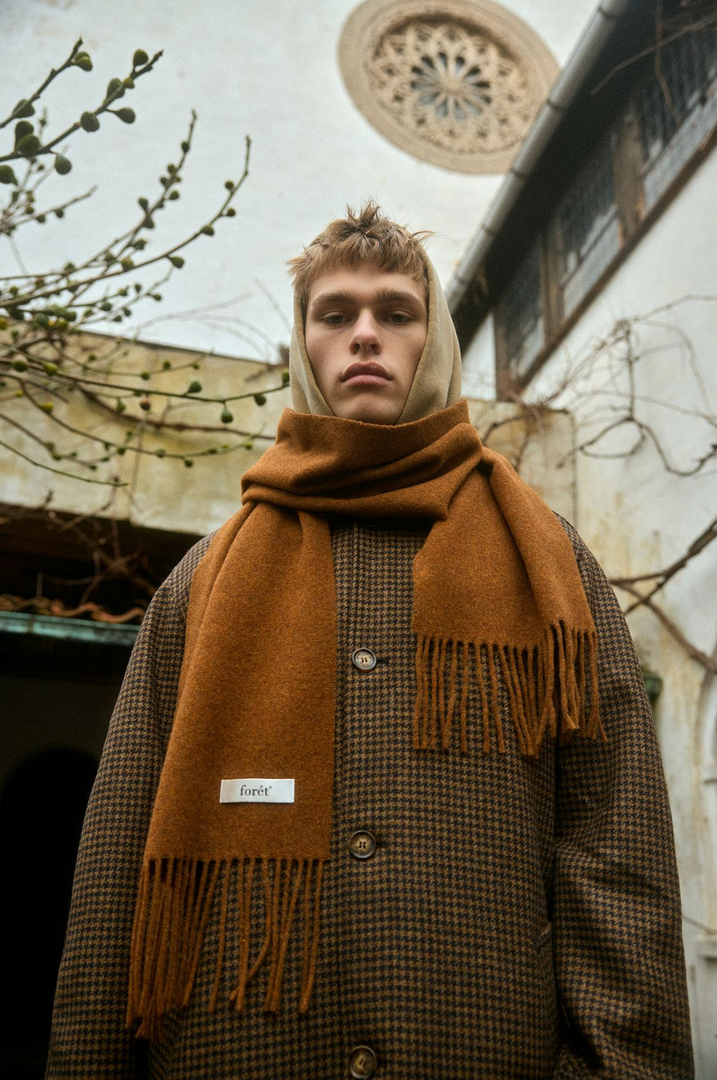 Pine Wool Coat Check