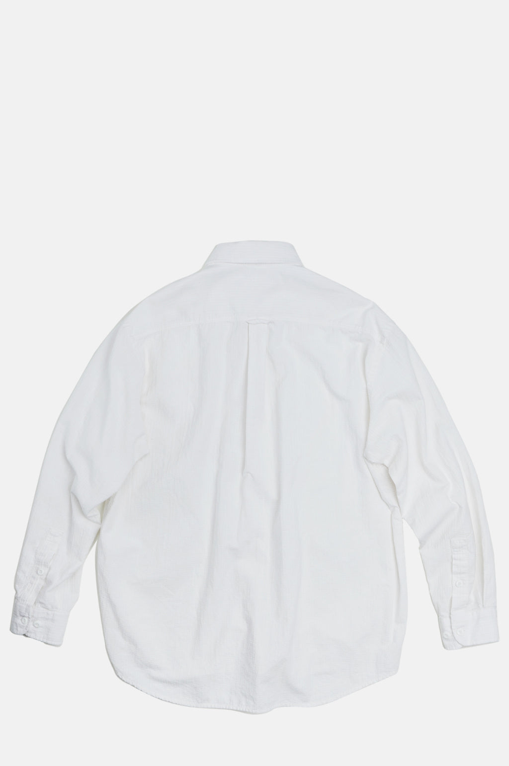 OG Dobby Weave Seersucker Shirt White