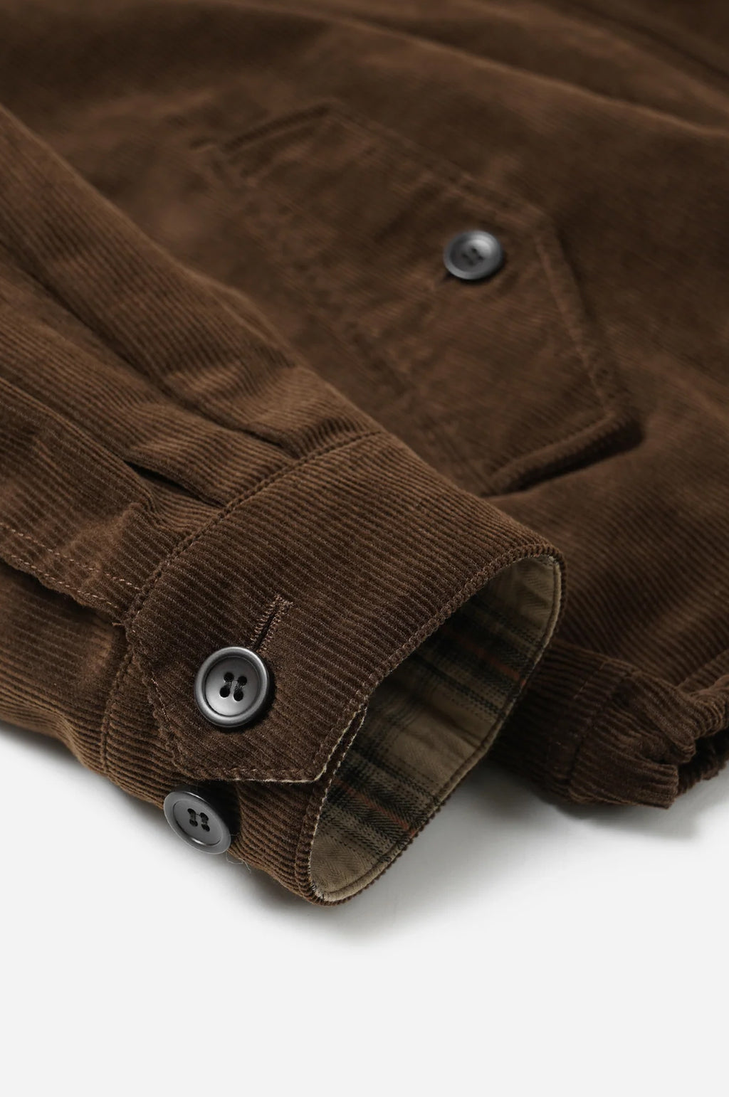 Corduroy Buddy Harrington Jacket Brown