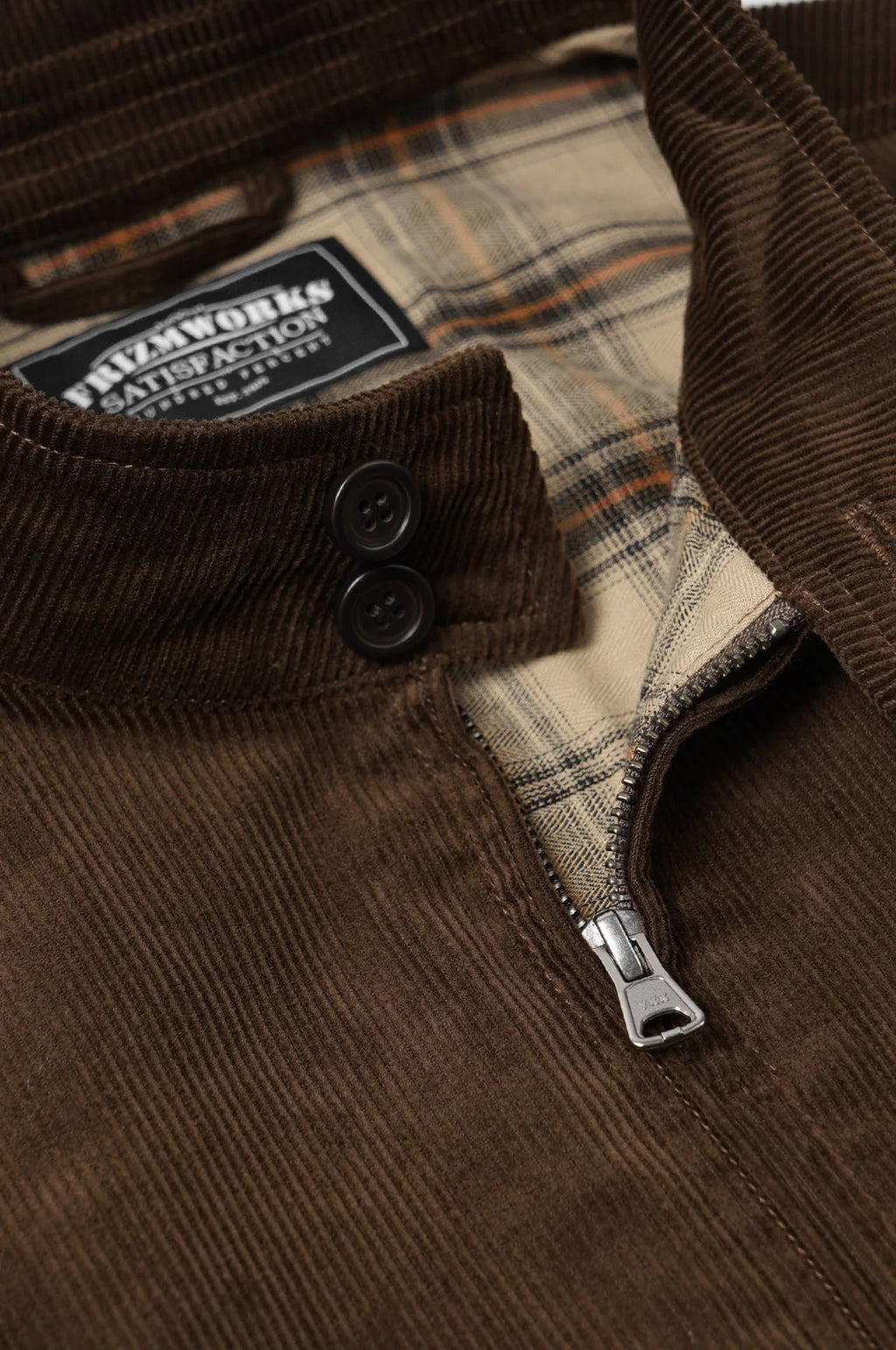 Corduroy Buddy Harrington Jacket Brown
