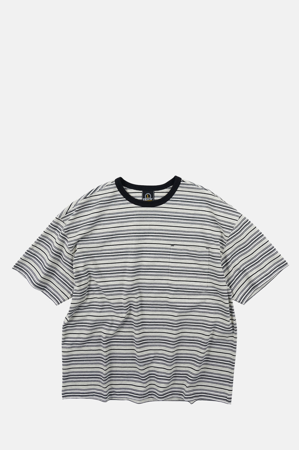 Frizmworks Horizon Stripe Half Tee Oatmeal.