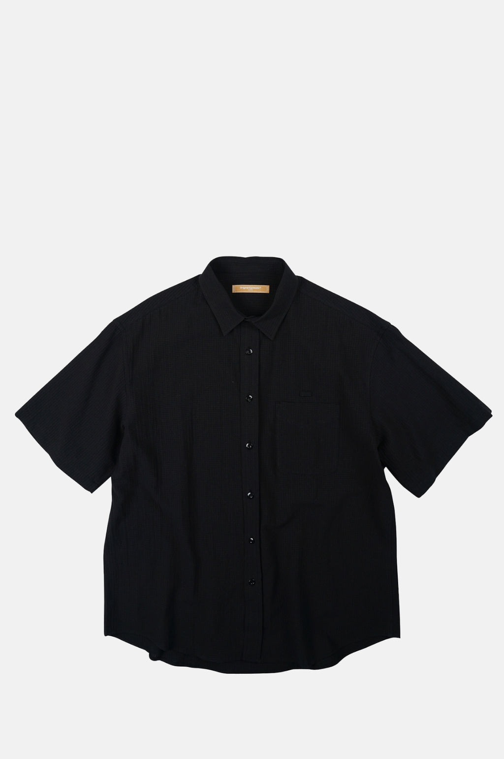 Frizmworks OG Dobby Weave Seersucker Half Shirt Black.