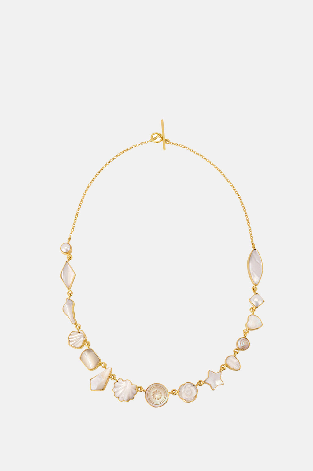 Grainne Morton Pearl and Shell Necklace.