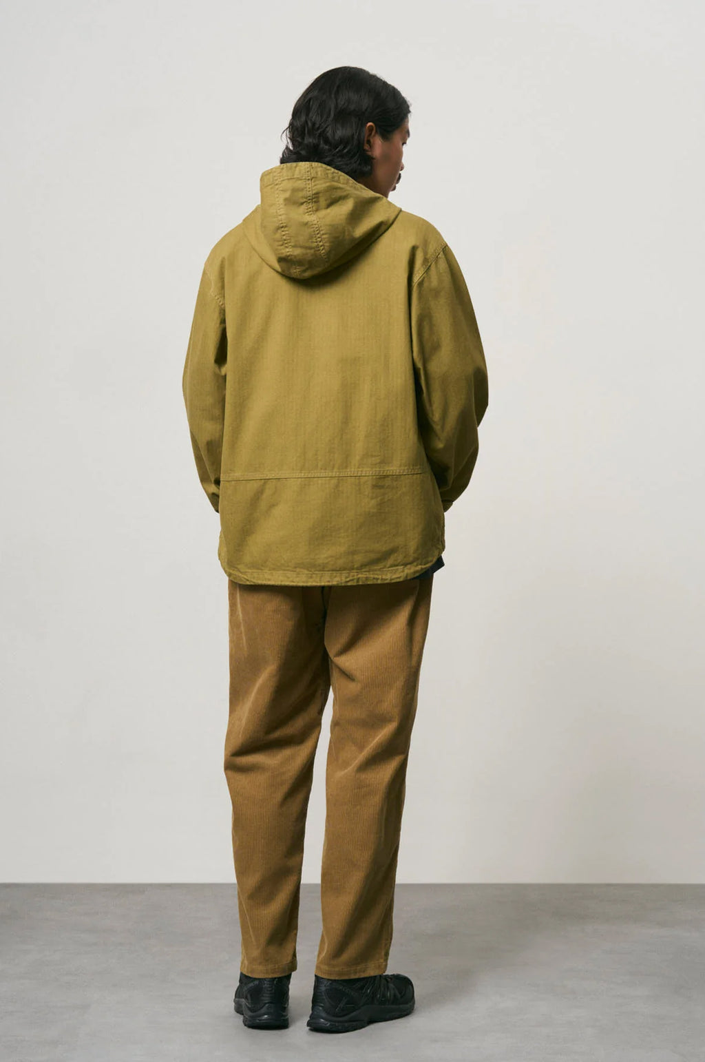 Corduroy Loose Tapered Ridge Pant Tan