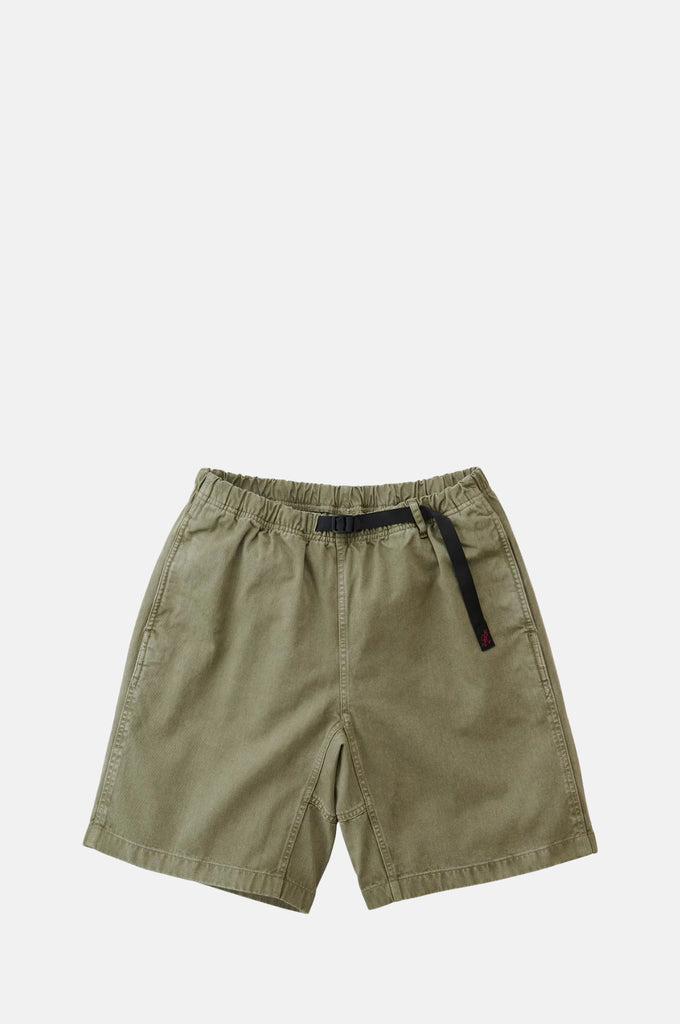 Gramicci G-Shorts Pigment Dye Cotton Twill (Moss)