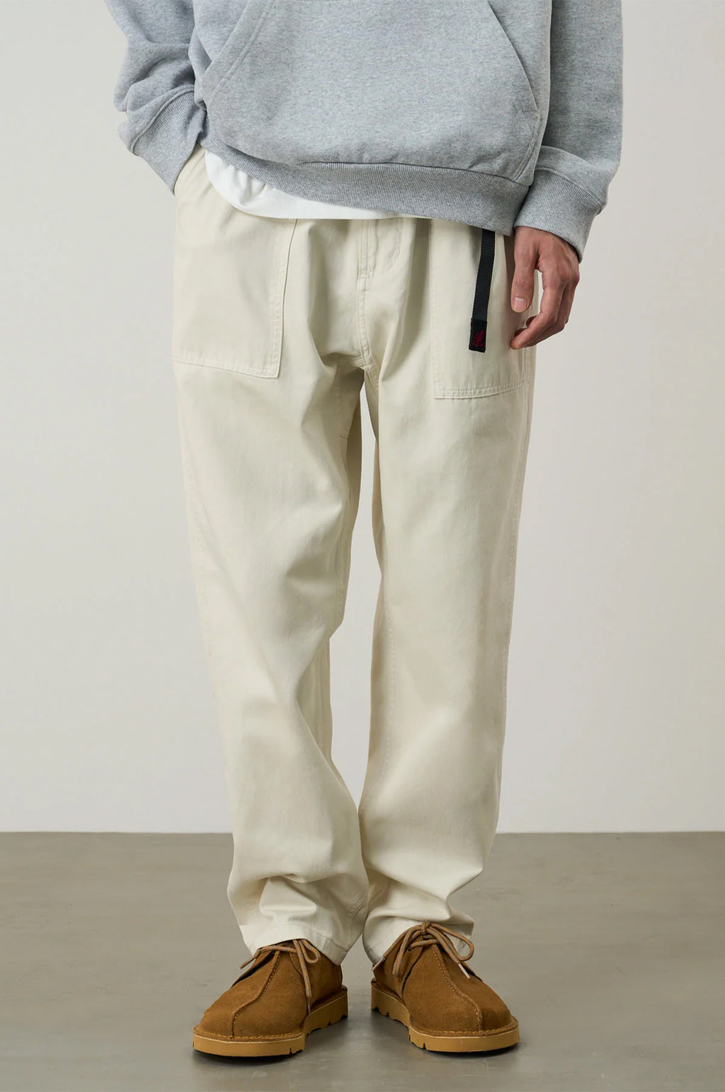 Loose Tapered Ridge Pant Greige