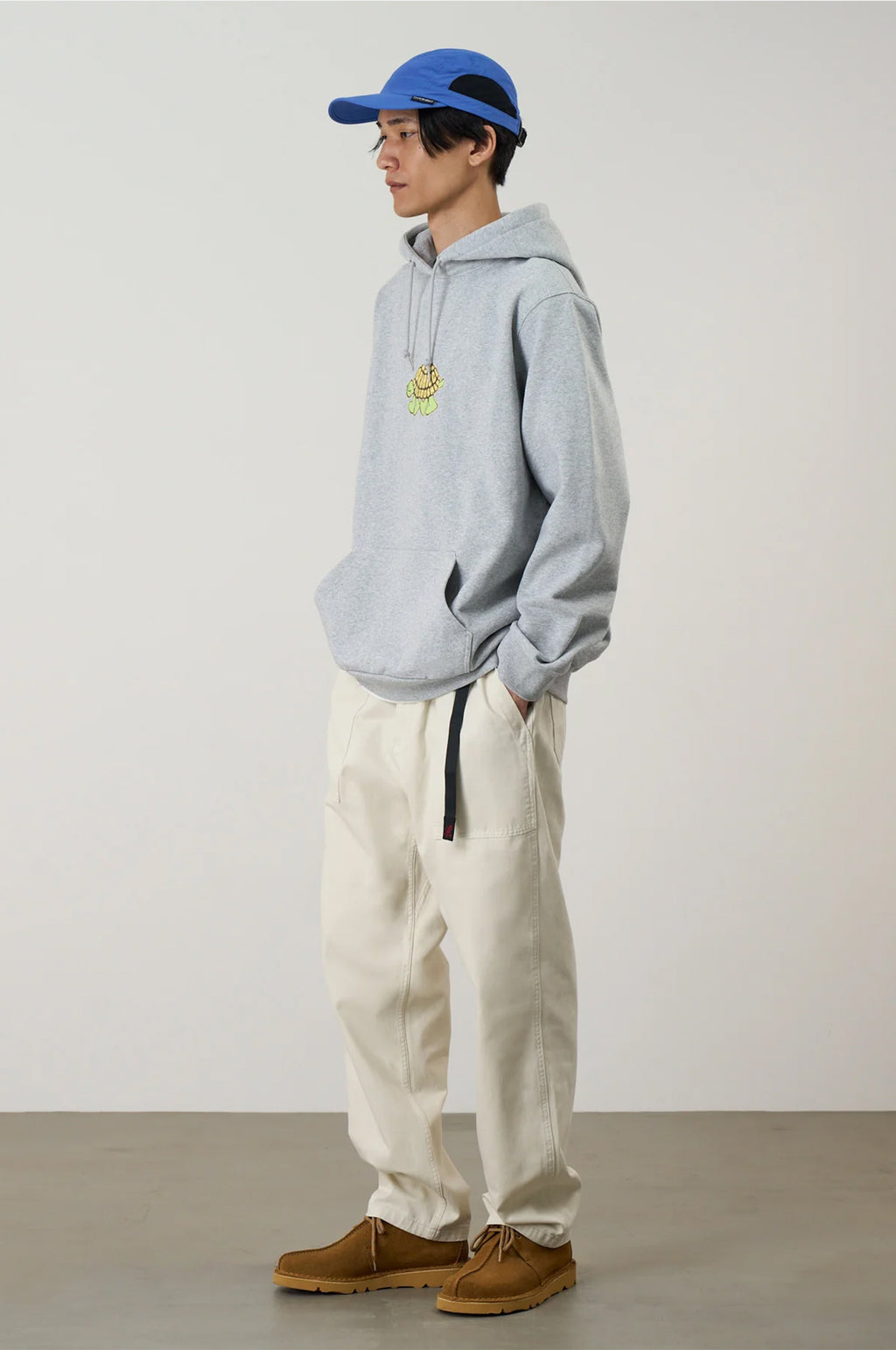 Loose Tapered Ridge Pant Greige