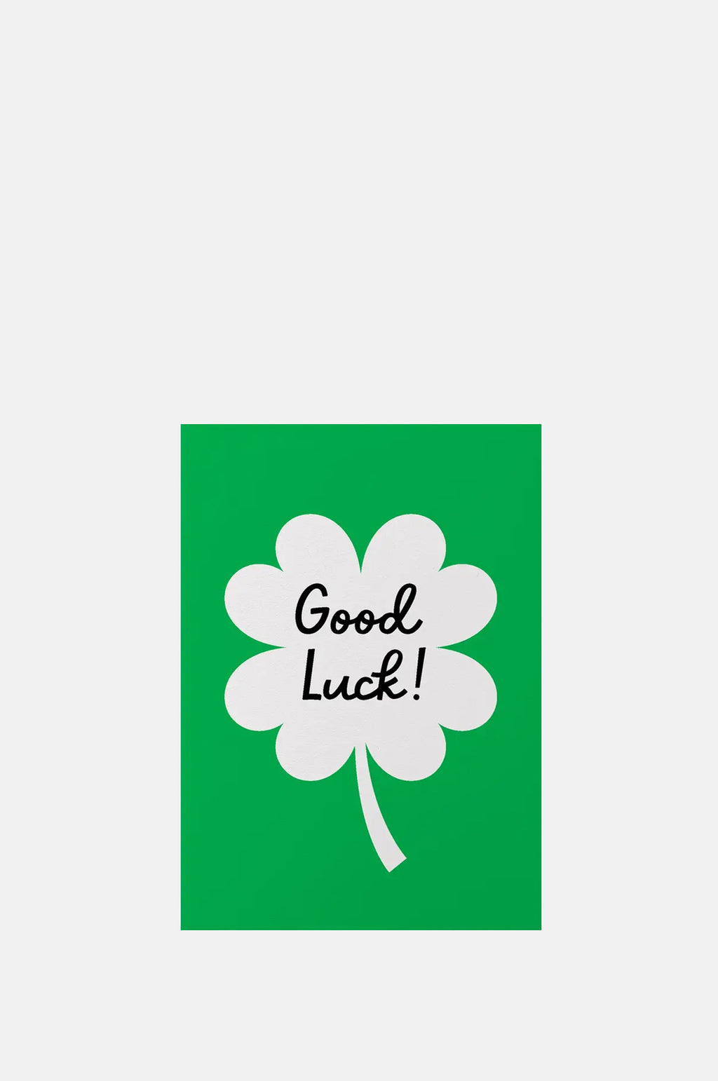 Graphic Factory Good Luck Greetings Card.