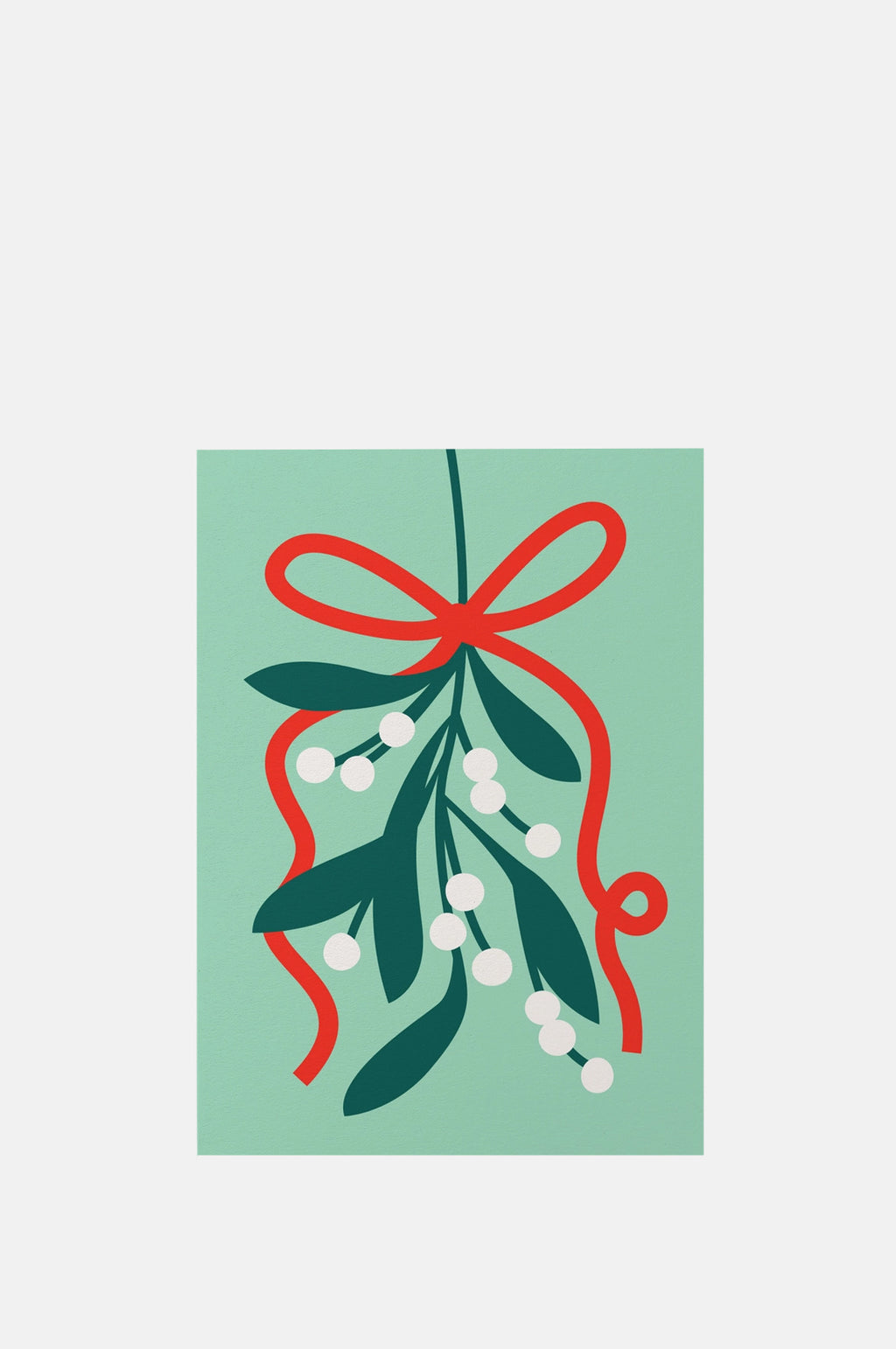 Graphic Factory Mistletoe Card.