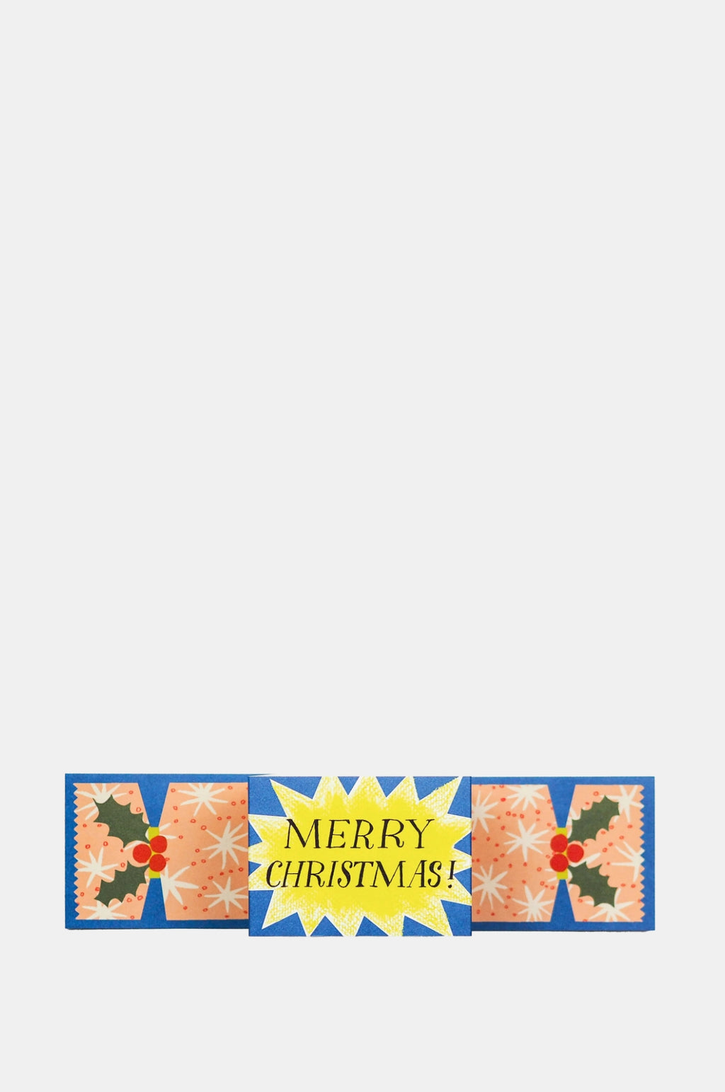 Christmas Cracker Starburst Card
