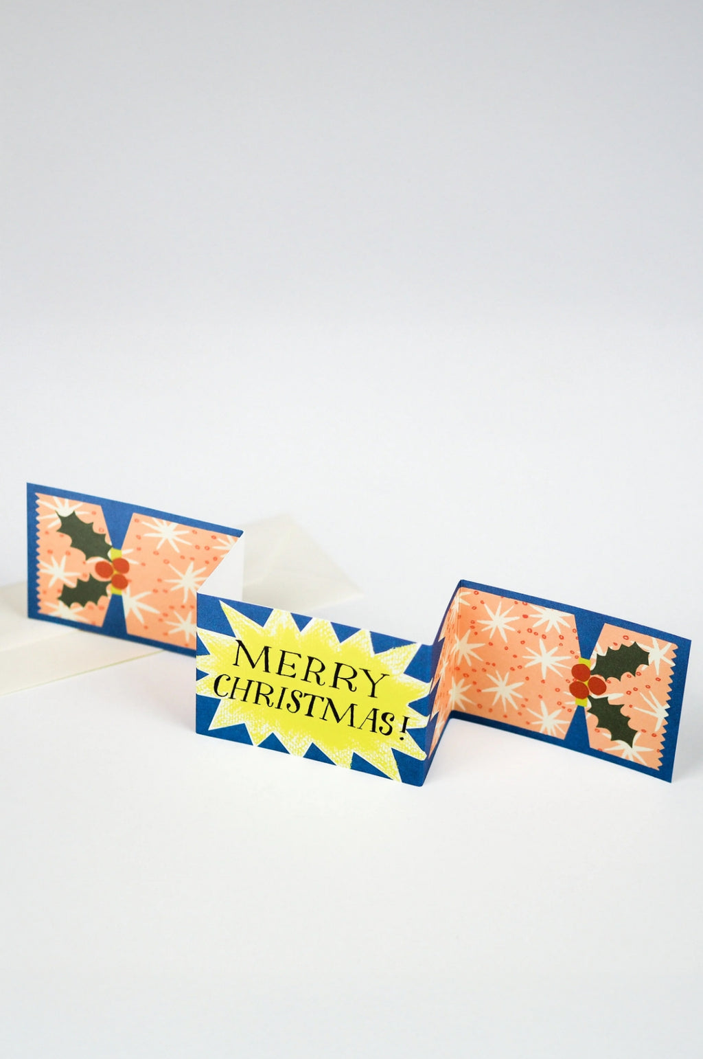 Christmas Cracker Starburst Card