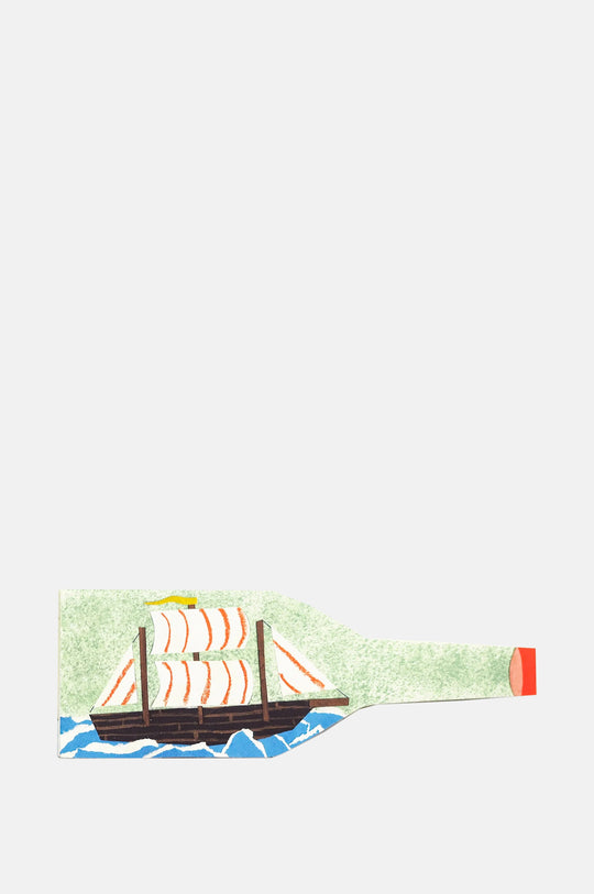 Ship in a Bottle Card