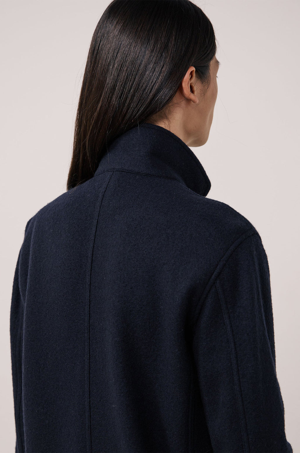 BW Light Knitted Jacket Navy