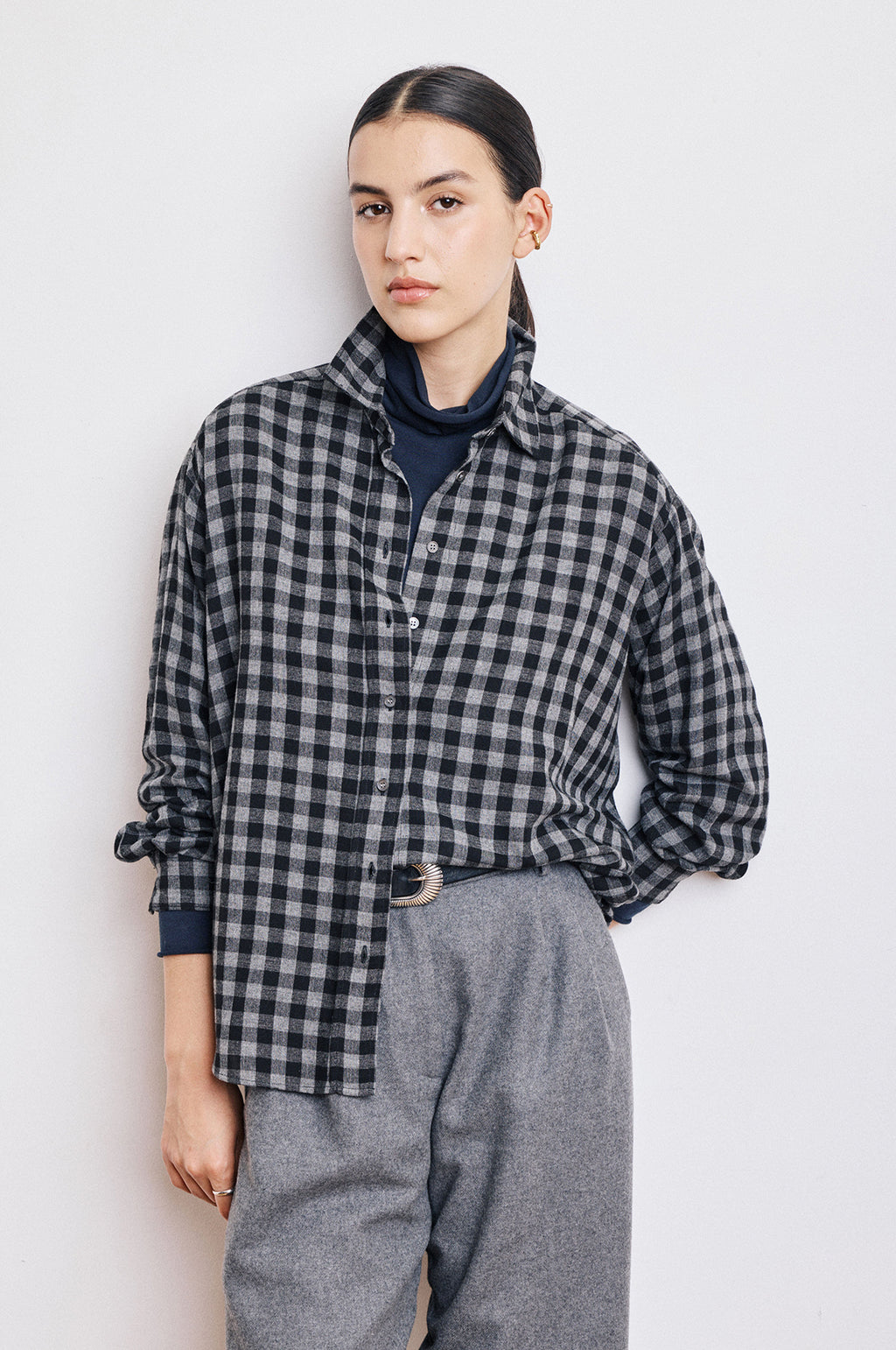 Cinema Shirt Black & Grey