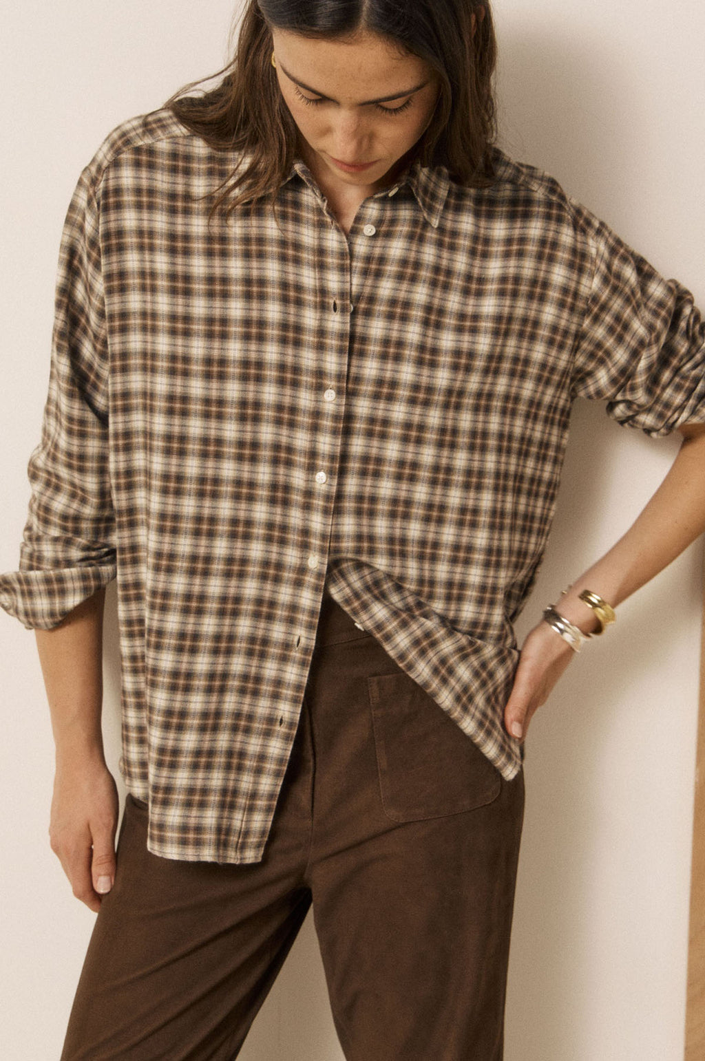 Cinema Shirt Brown