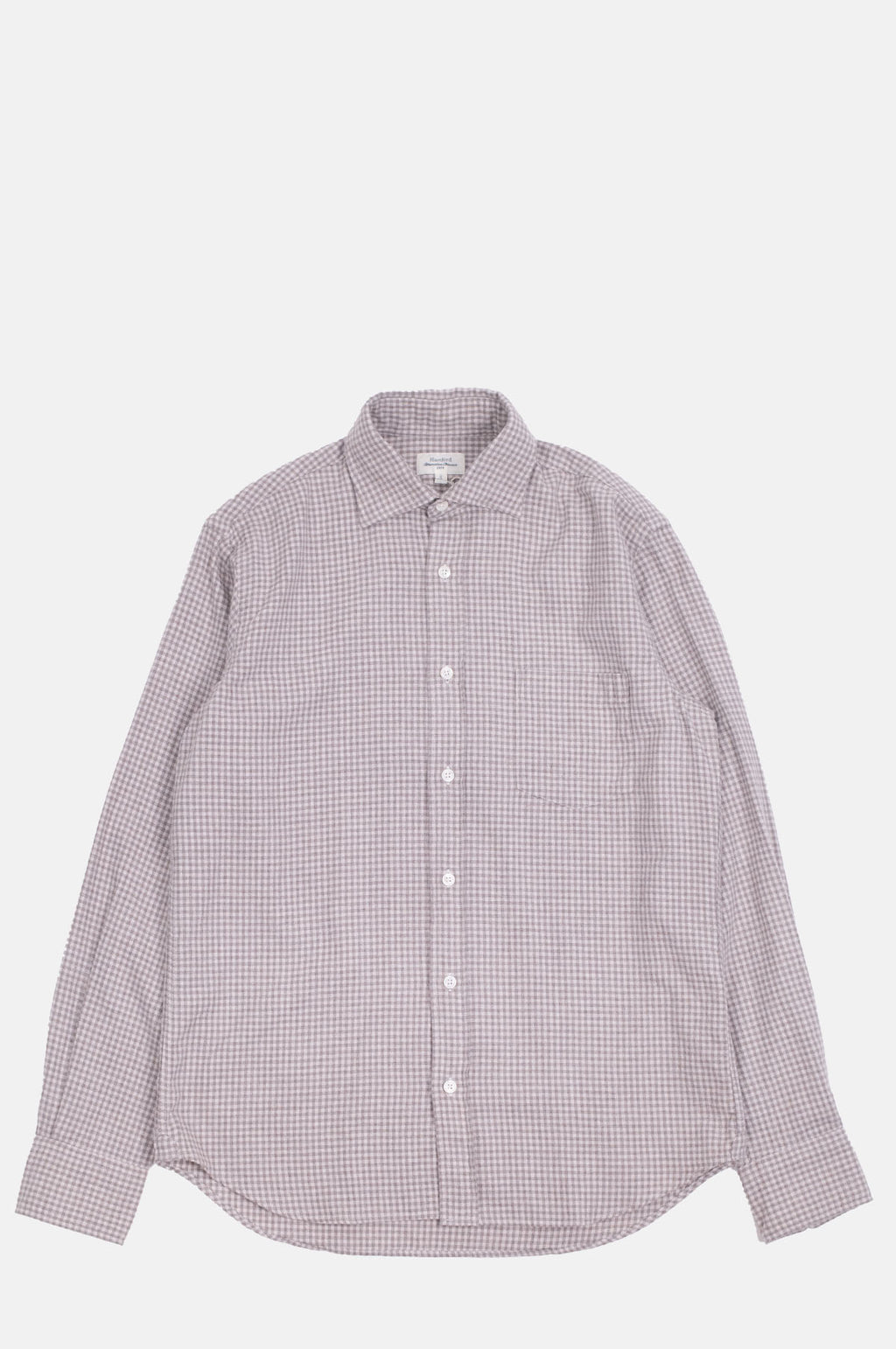 Hartford Paul Shirt Checked Grey.