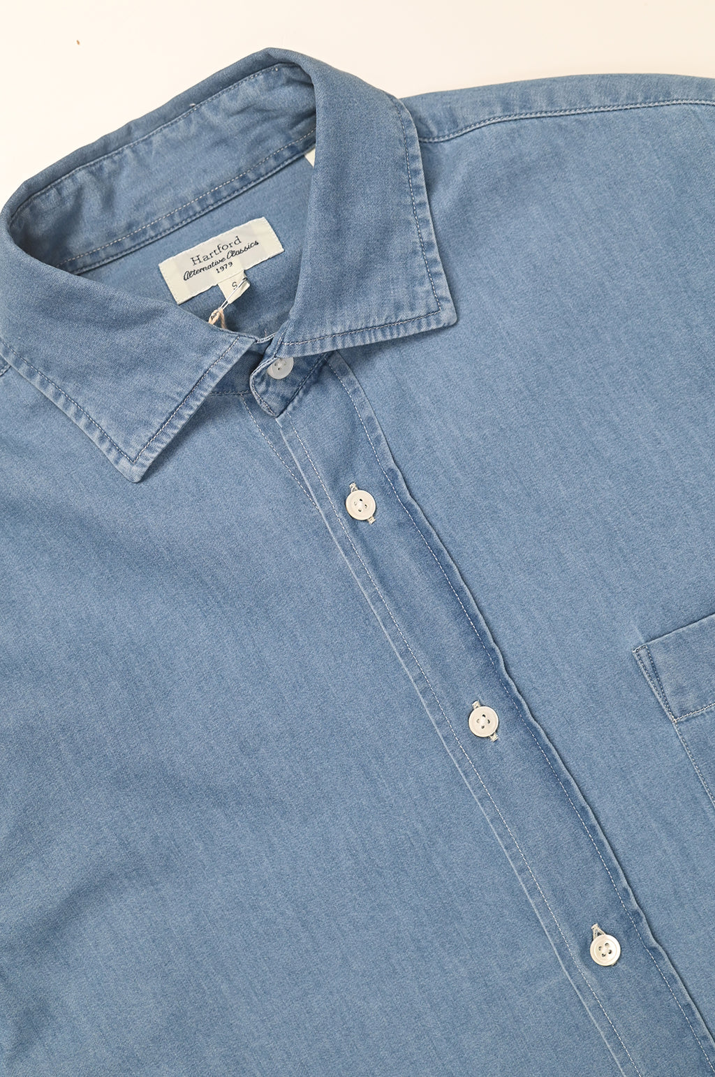 Paul Shirt Light Indigo