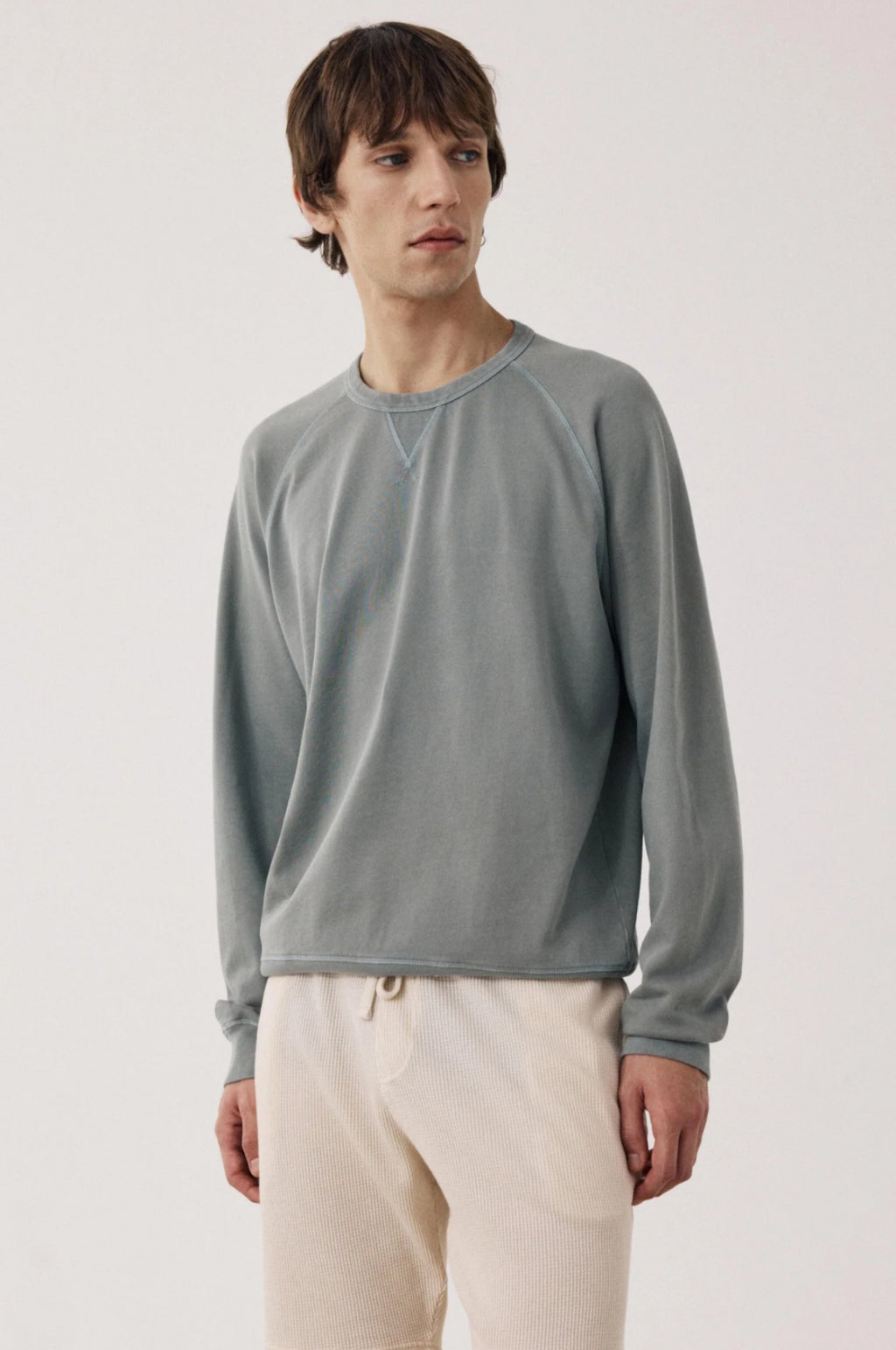 Hartford Light Fleece Sweat Army.