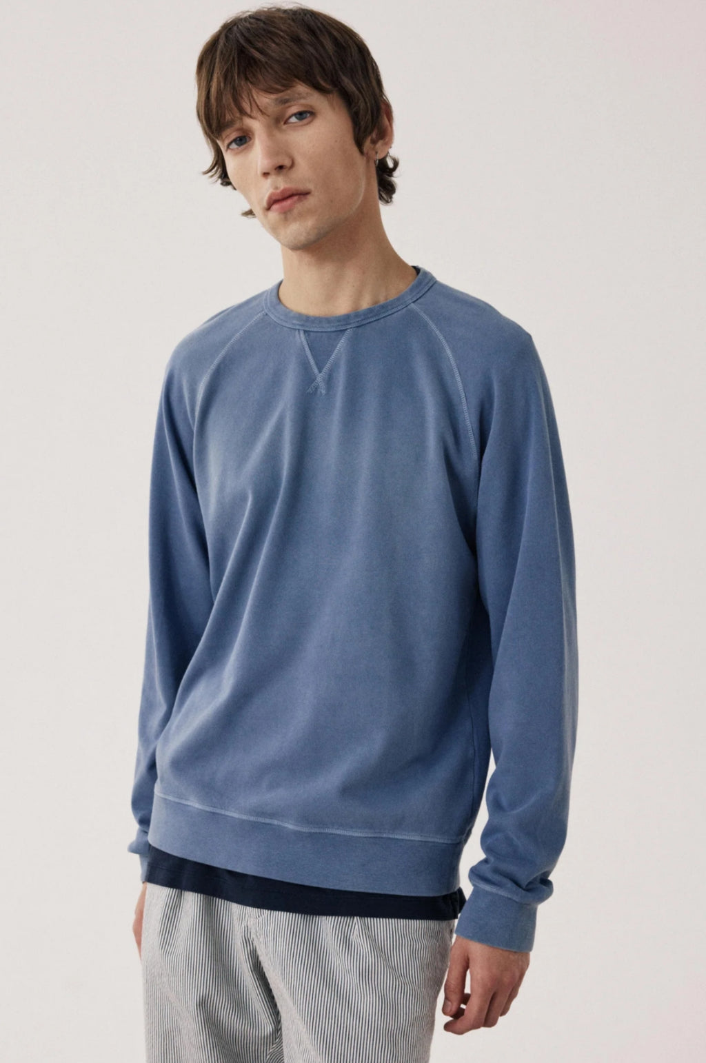 Light Fleece Sweat Denim