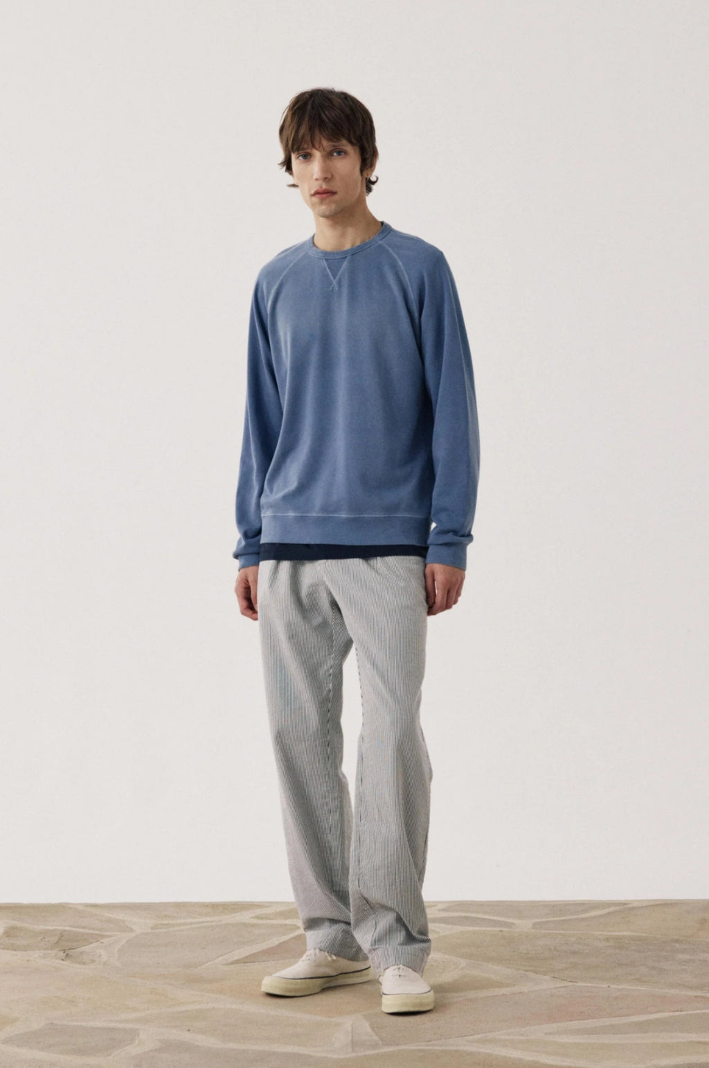 Light Fleece Sweat Denim