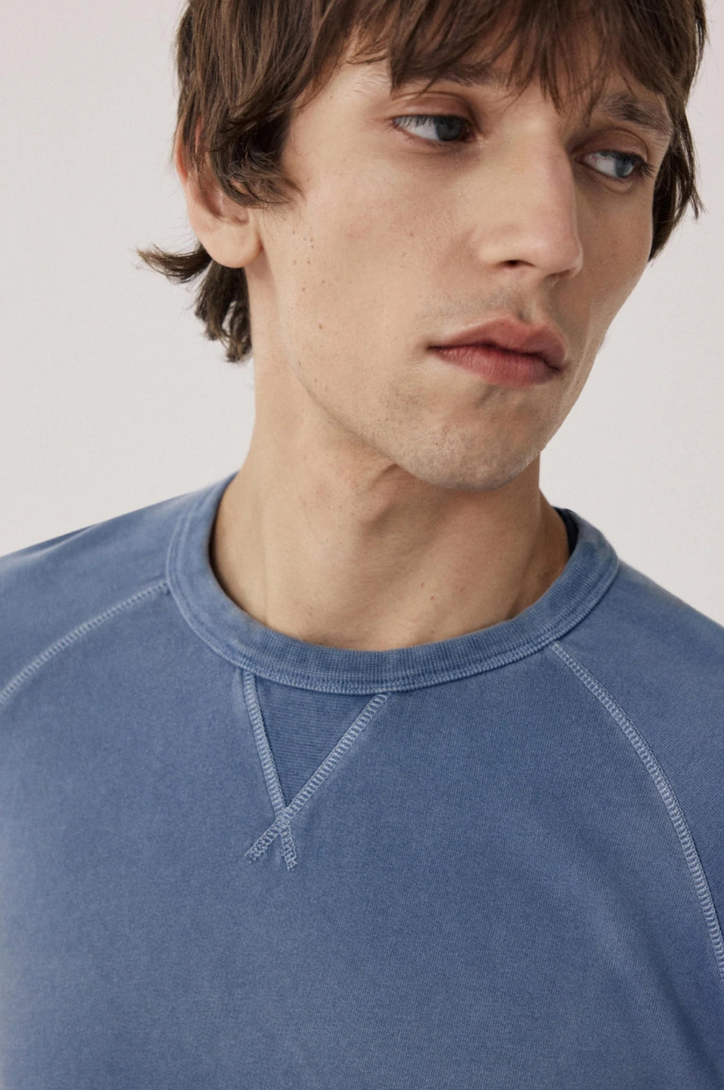 Light Fleece Sweat Denim