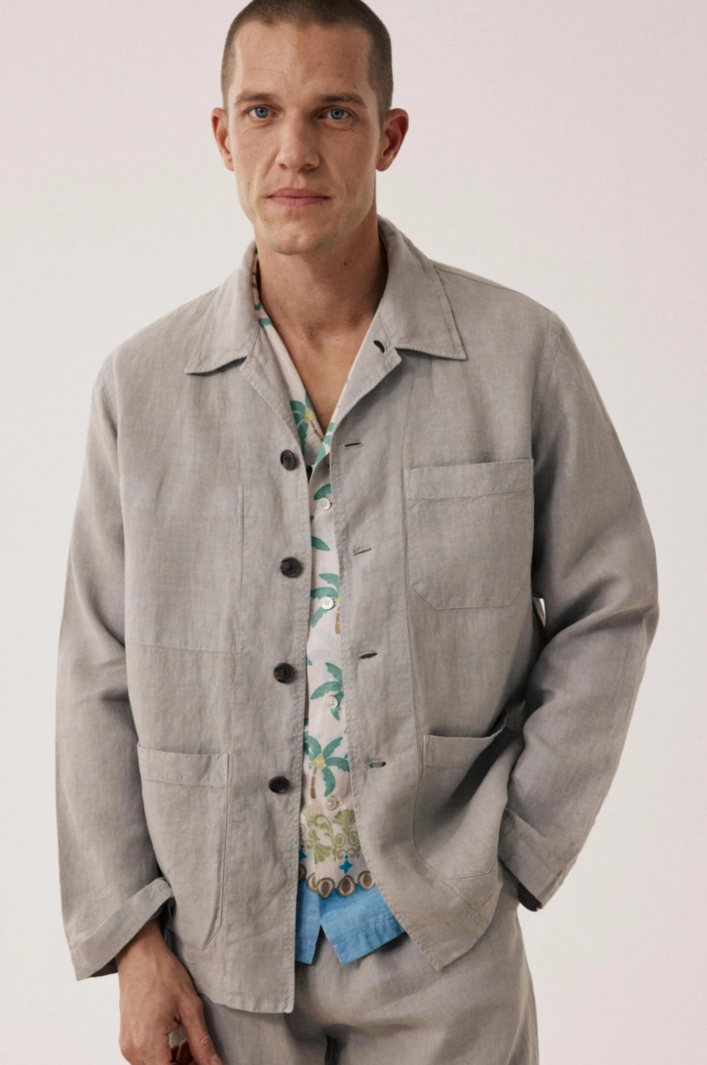 Perry Pat Shirt Sage