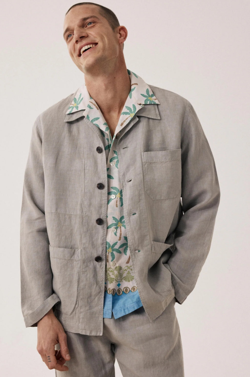 Perry Pat Shirt Sage