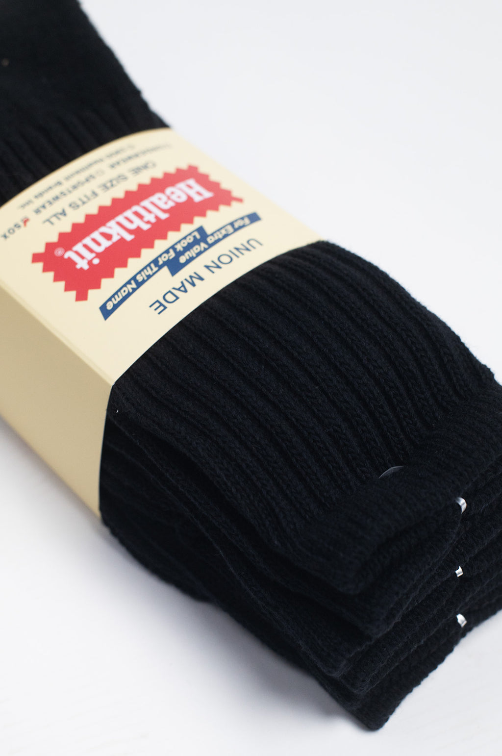 3-Pack Black Socks