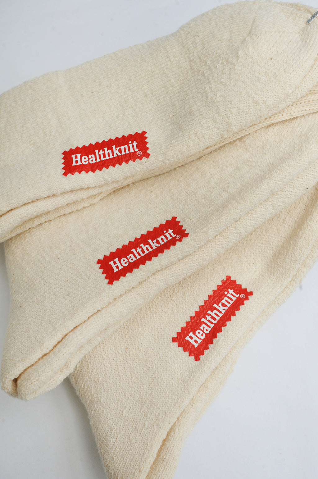 3-Pack Off-White Socks