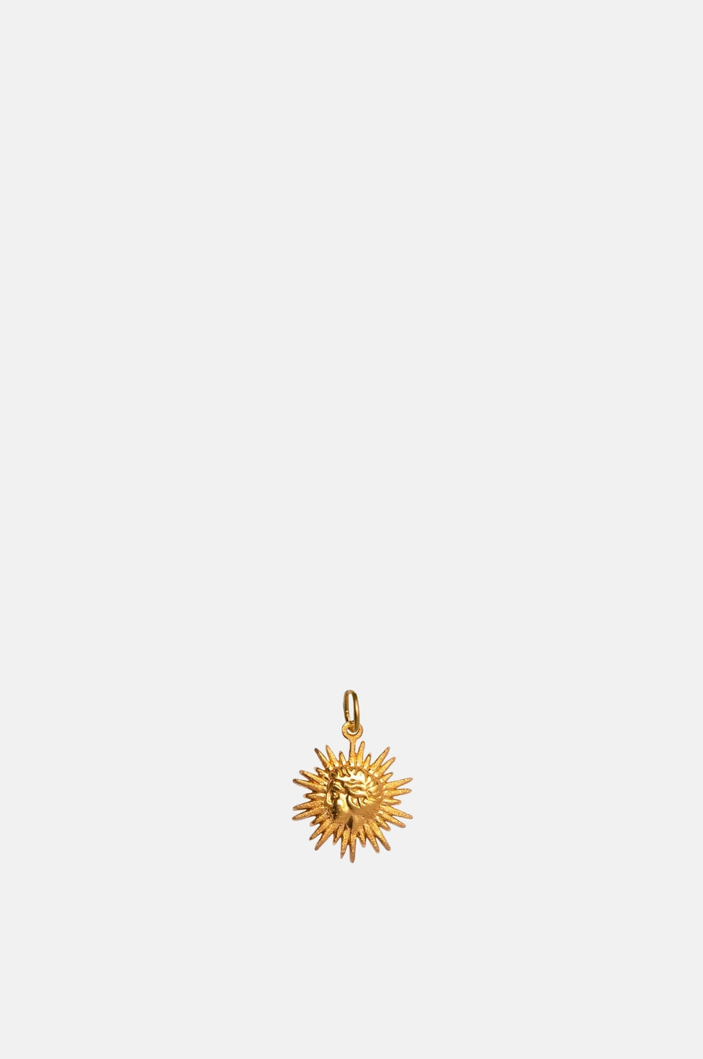 Hermina Athens Sun Mini Gold Charm.