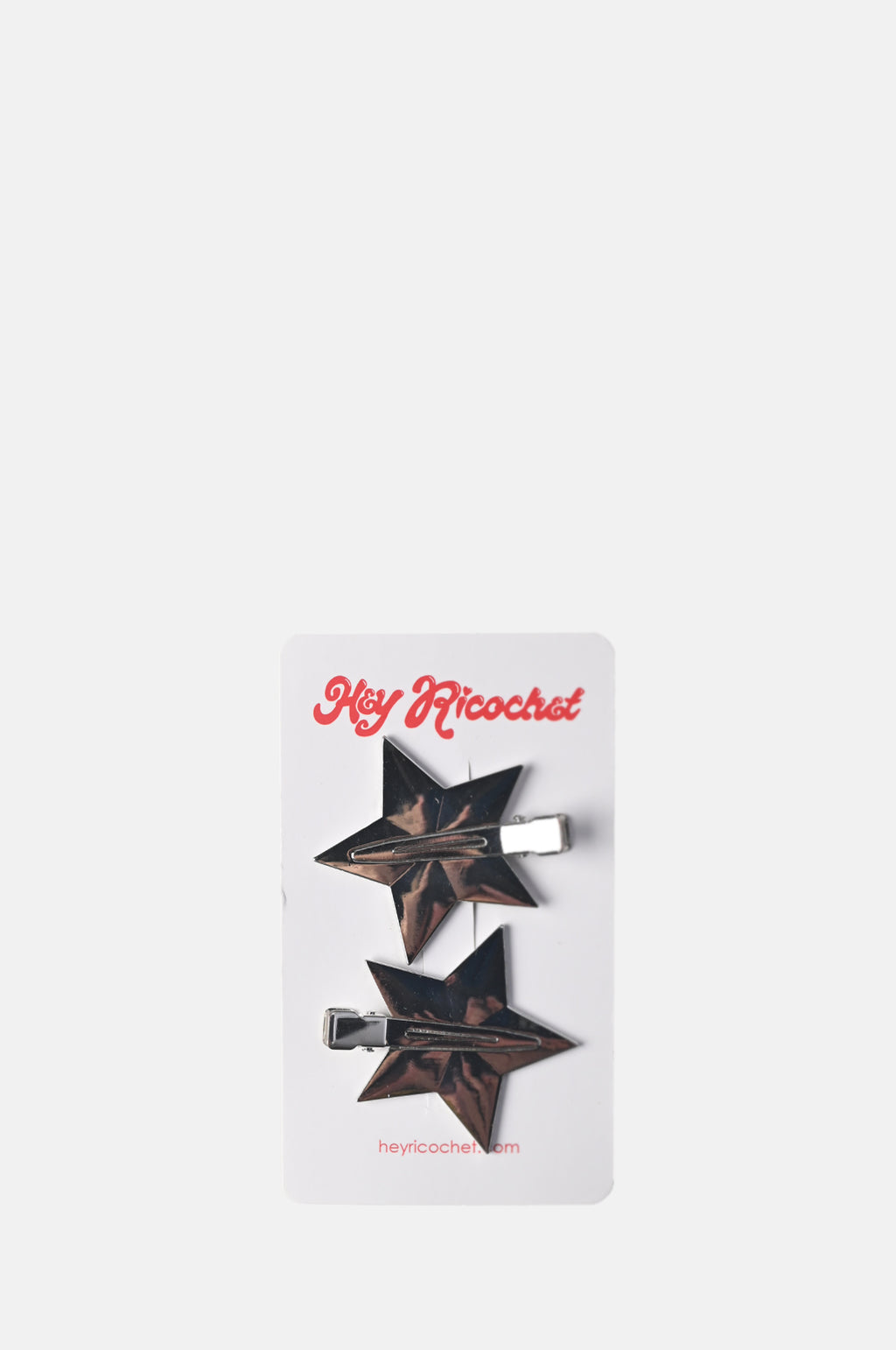 Hey Ricochet Magic Girl Metal Stars Silver.