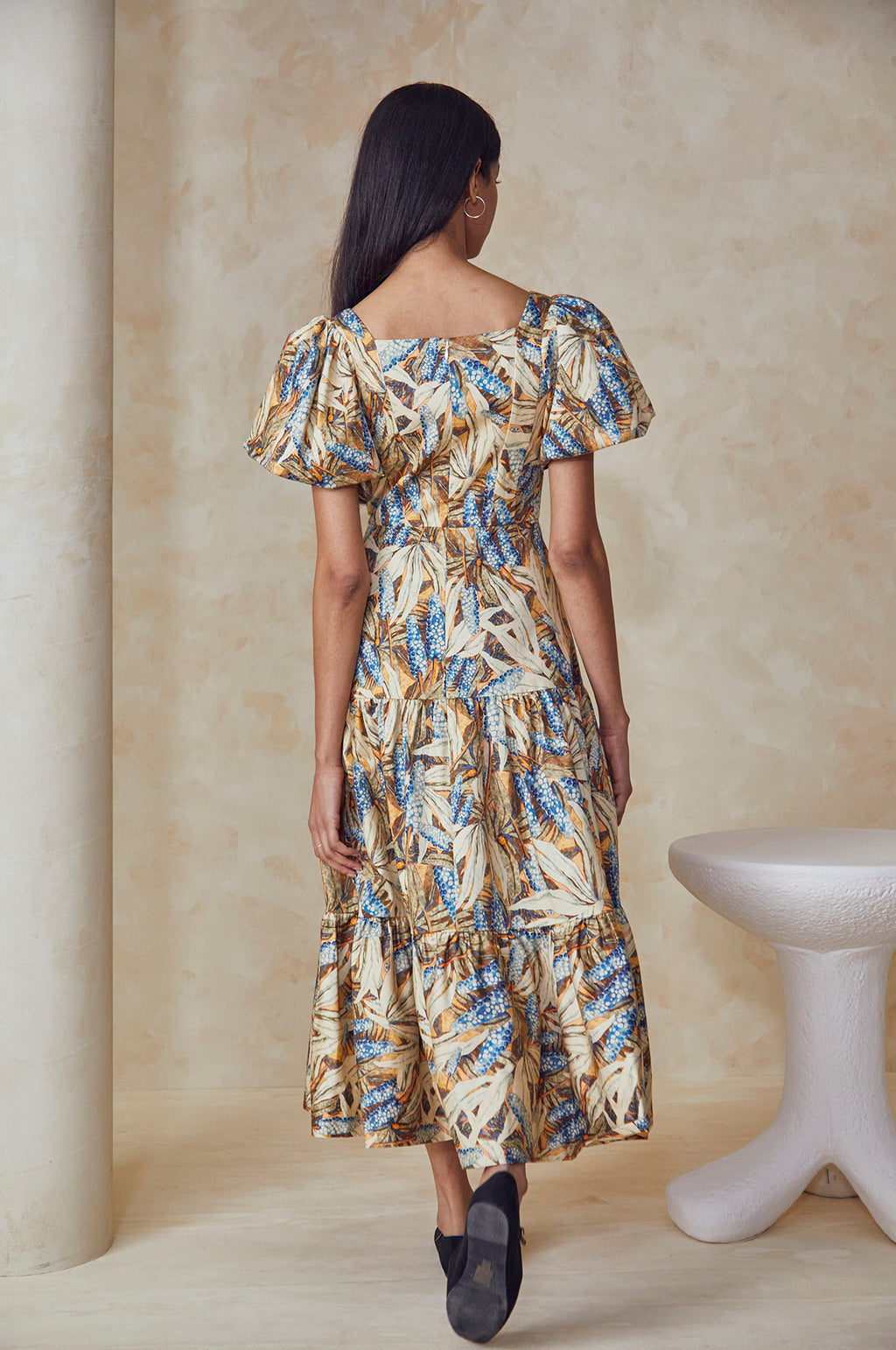 Cassidy Dress Blue Harvest