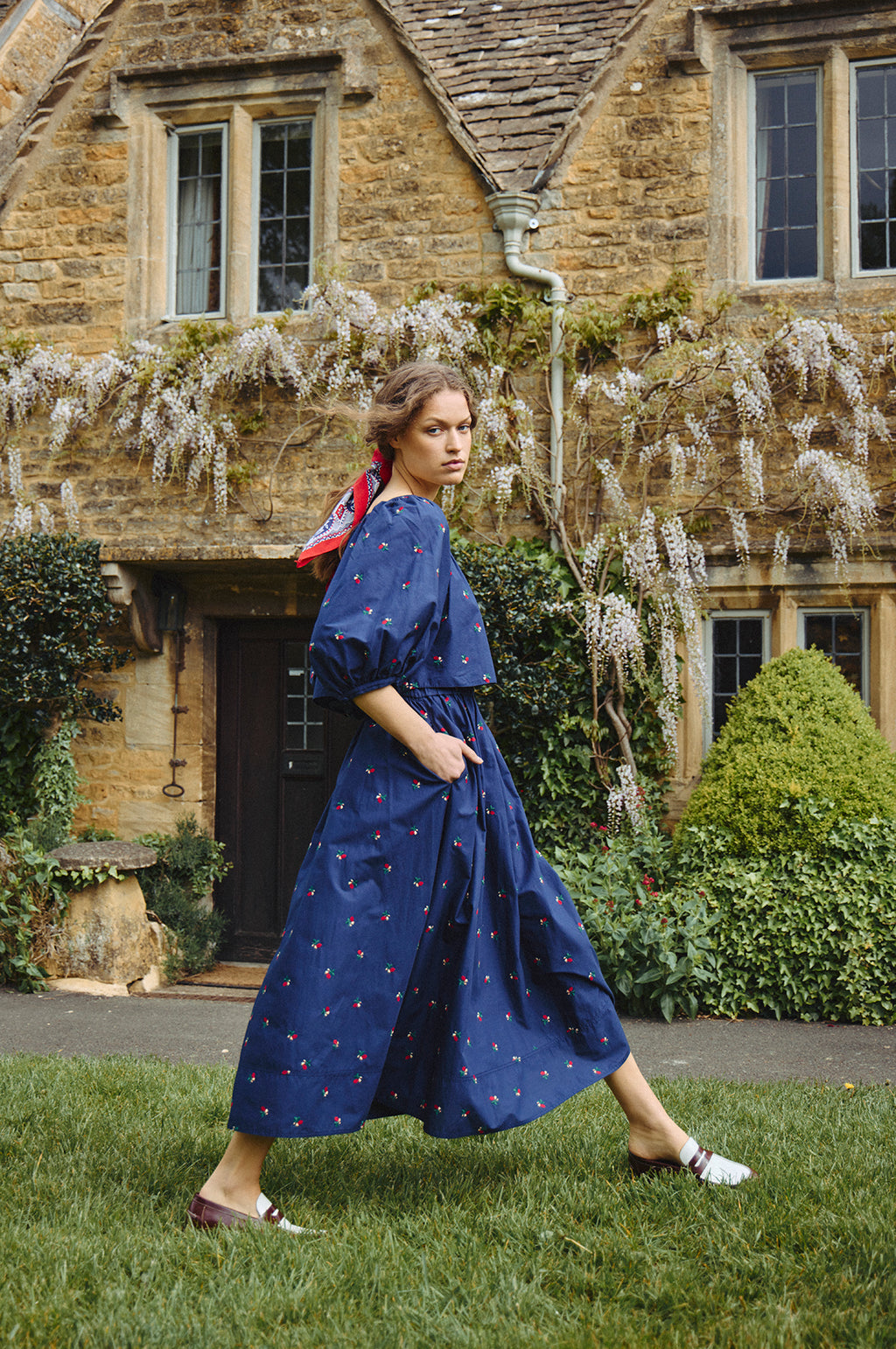 Tatum Skirt Ditsy Rose