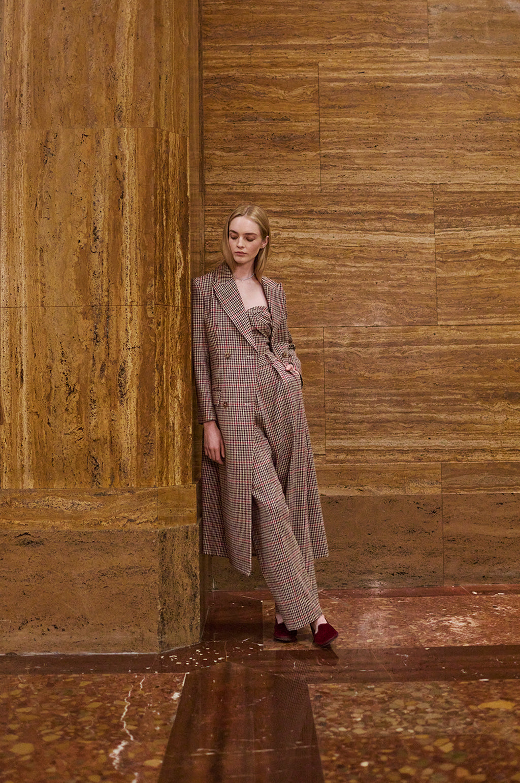 York Trouser Clarence Houndstooth