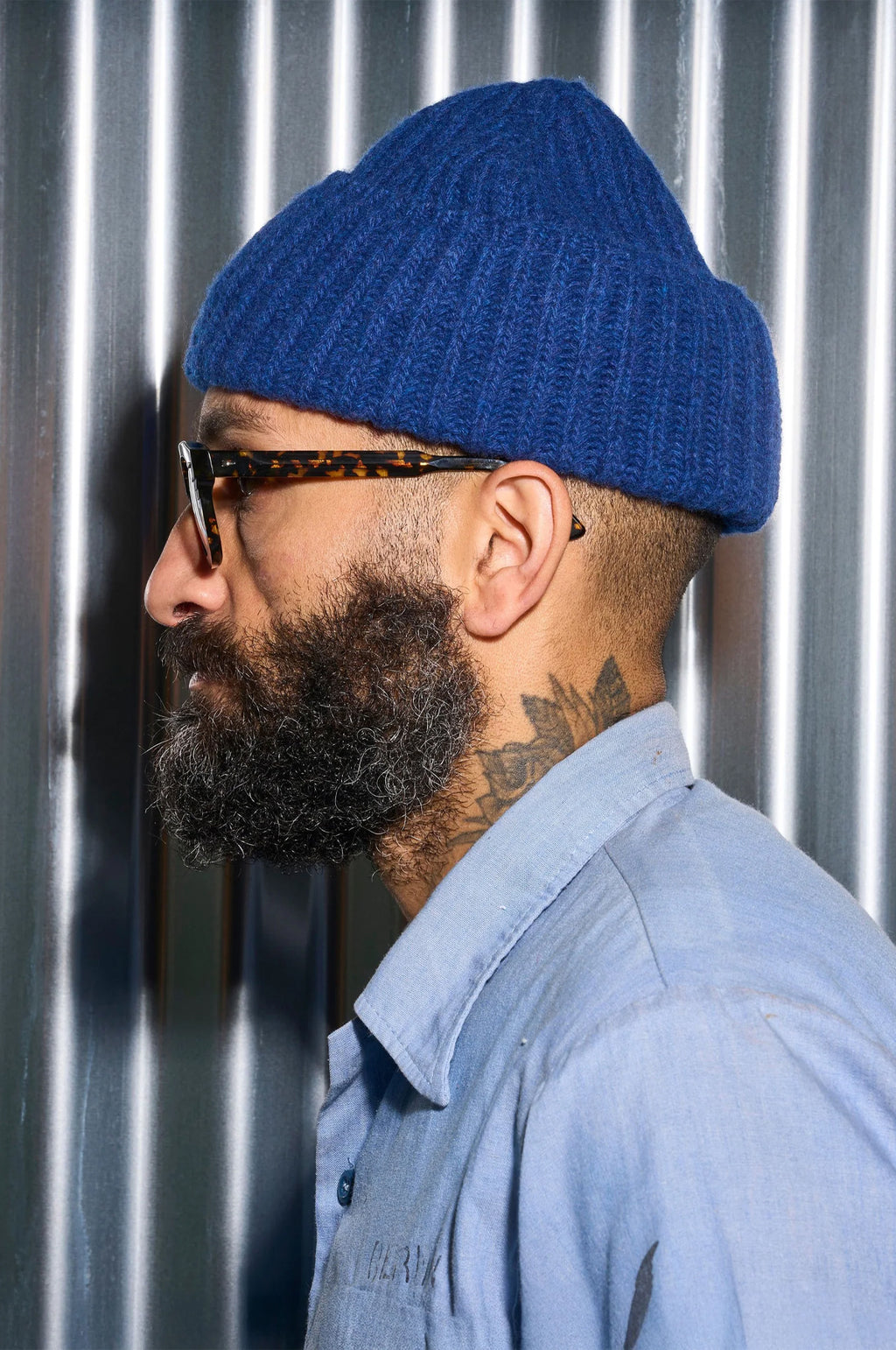 Cousteau Beanie Blue