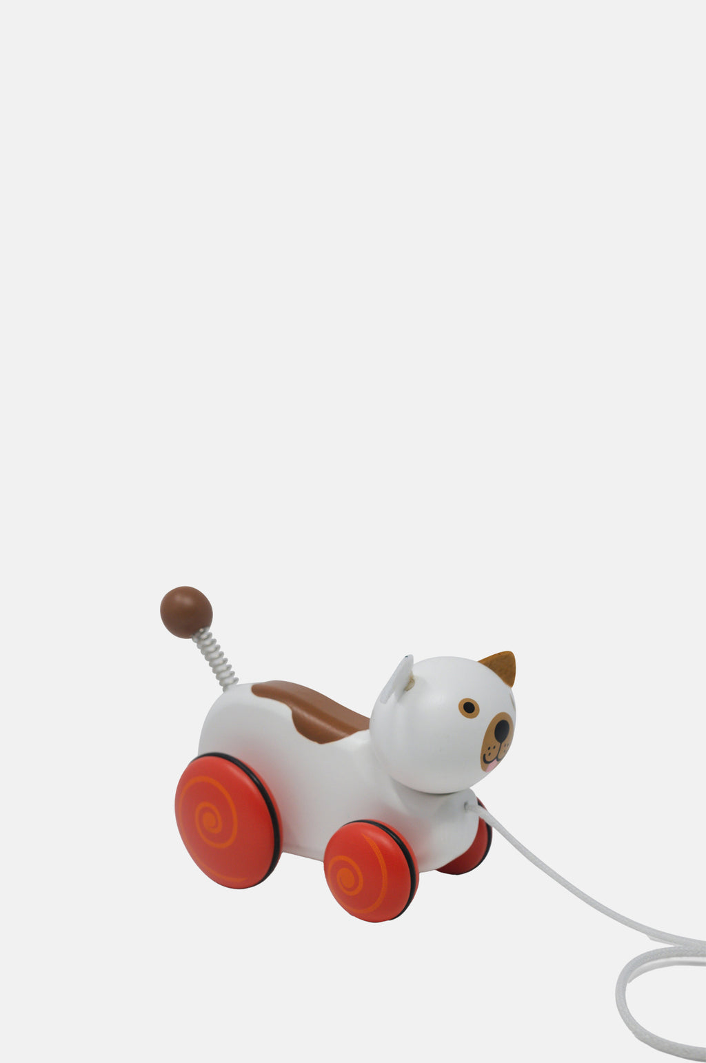 Jack Rabbit Wiggles the Dog Pull Toy.