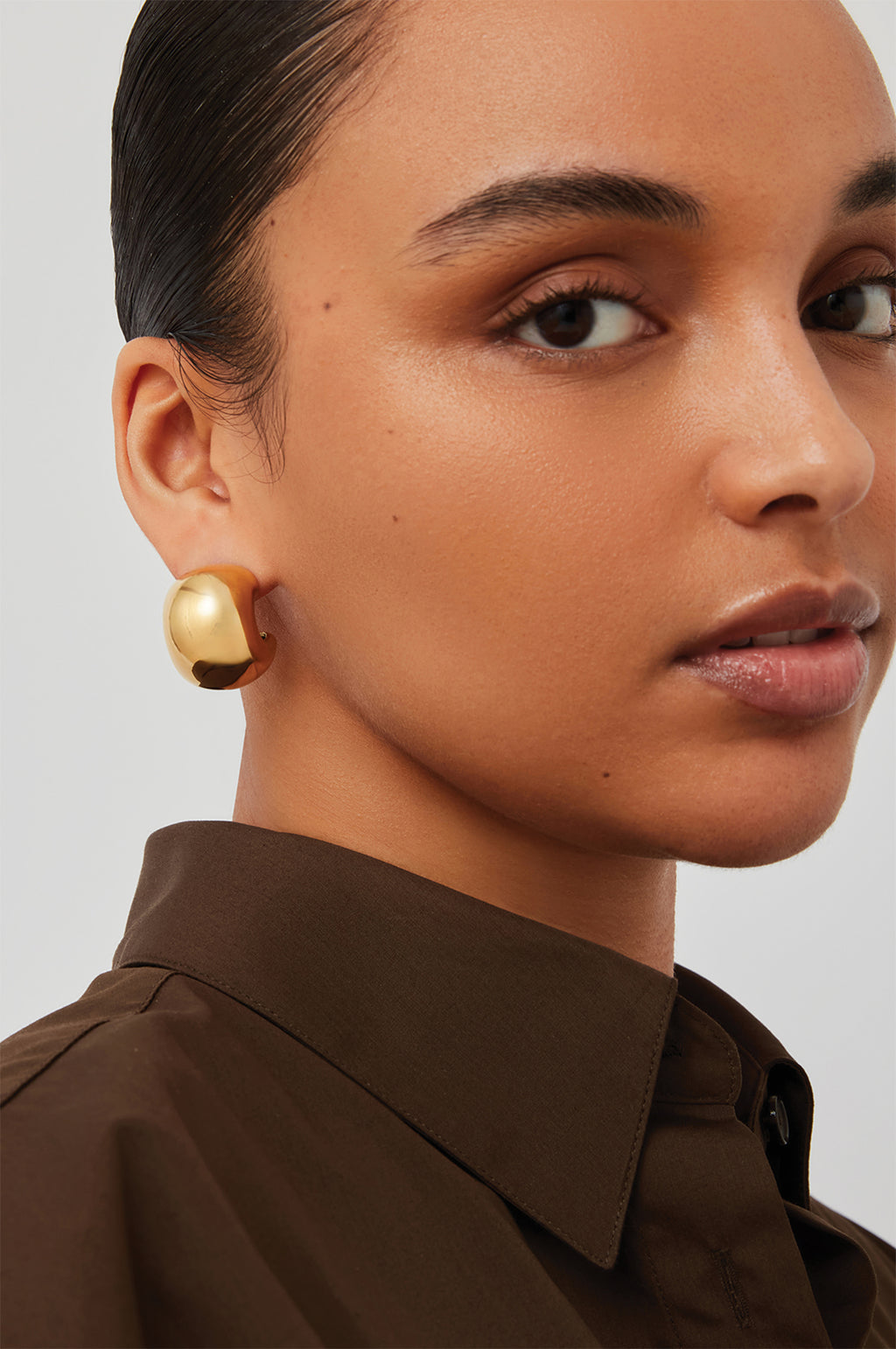 Gemma Gold Hoop Earrings
