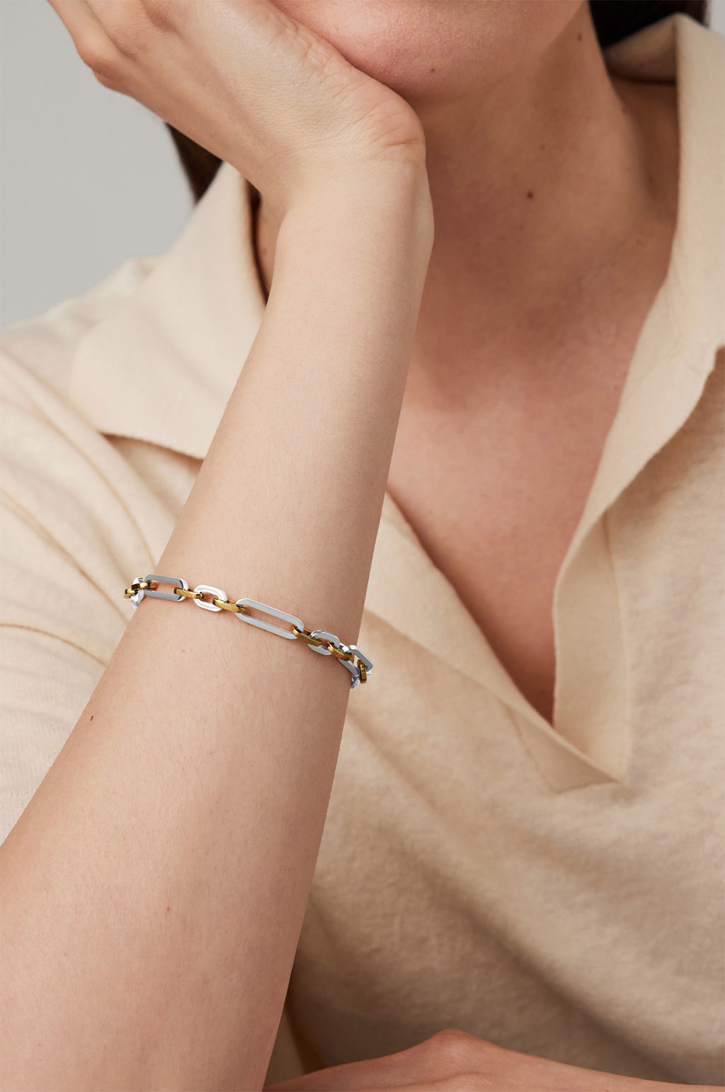 Mercer Two-Tone Bracelet