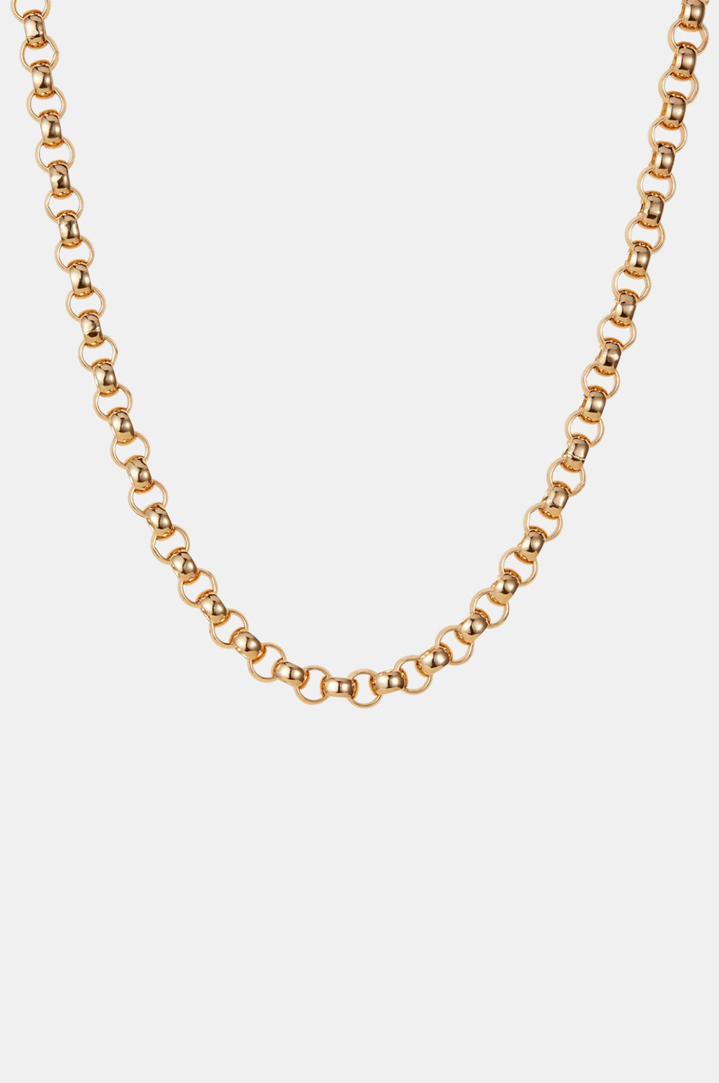 Jenny Bird Rodin Gold Chain Necklace.