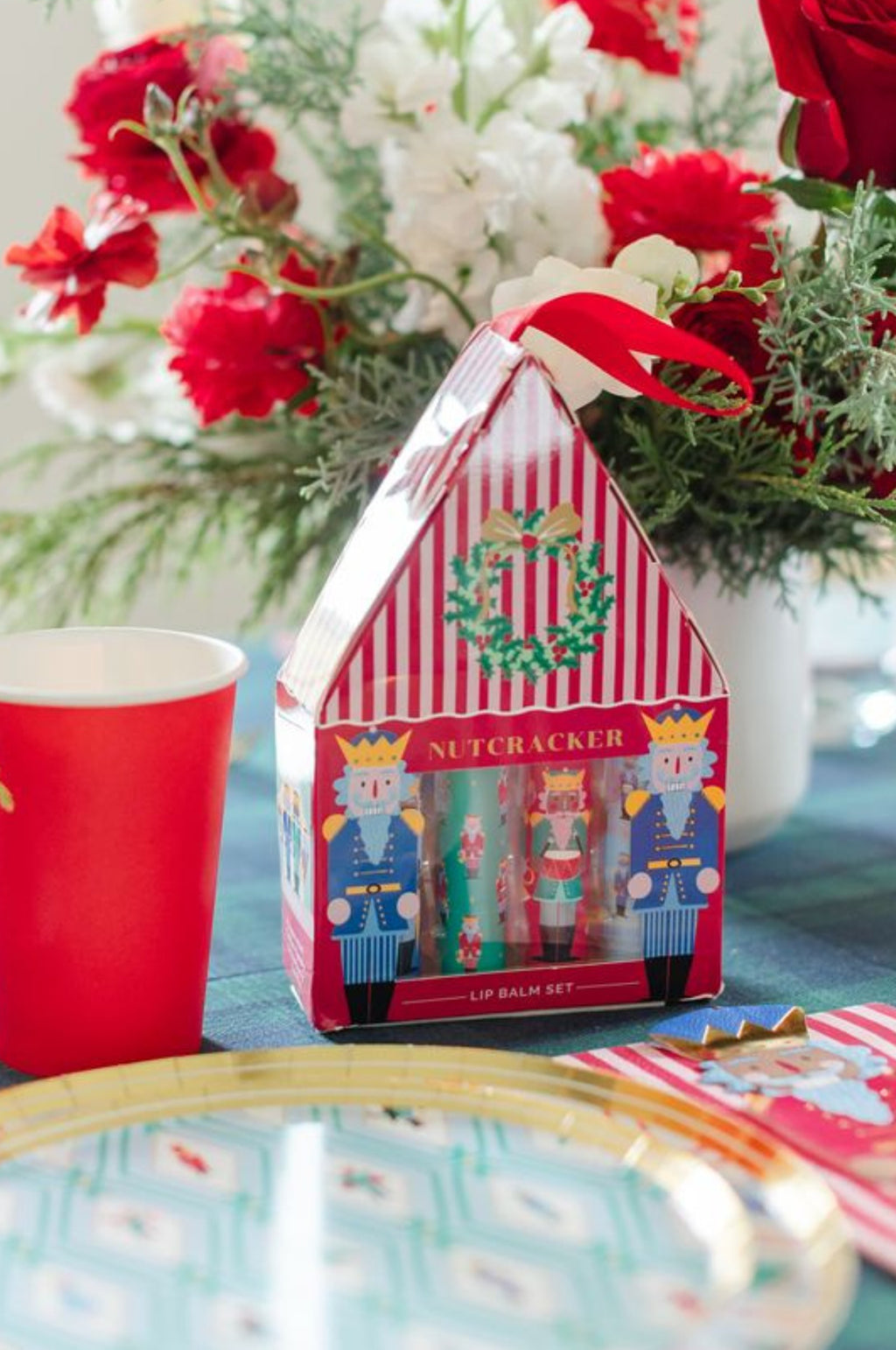 Nutcracker Lip Balm Set