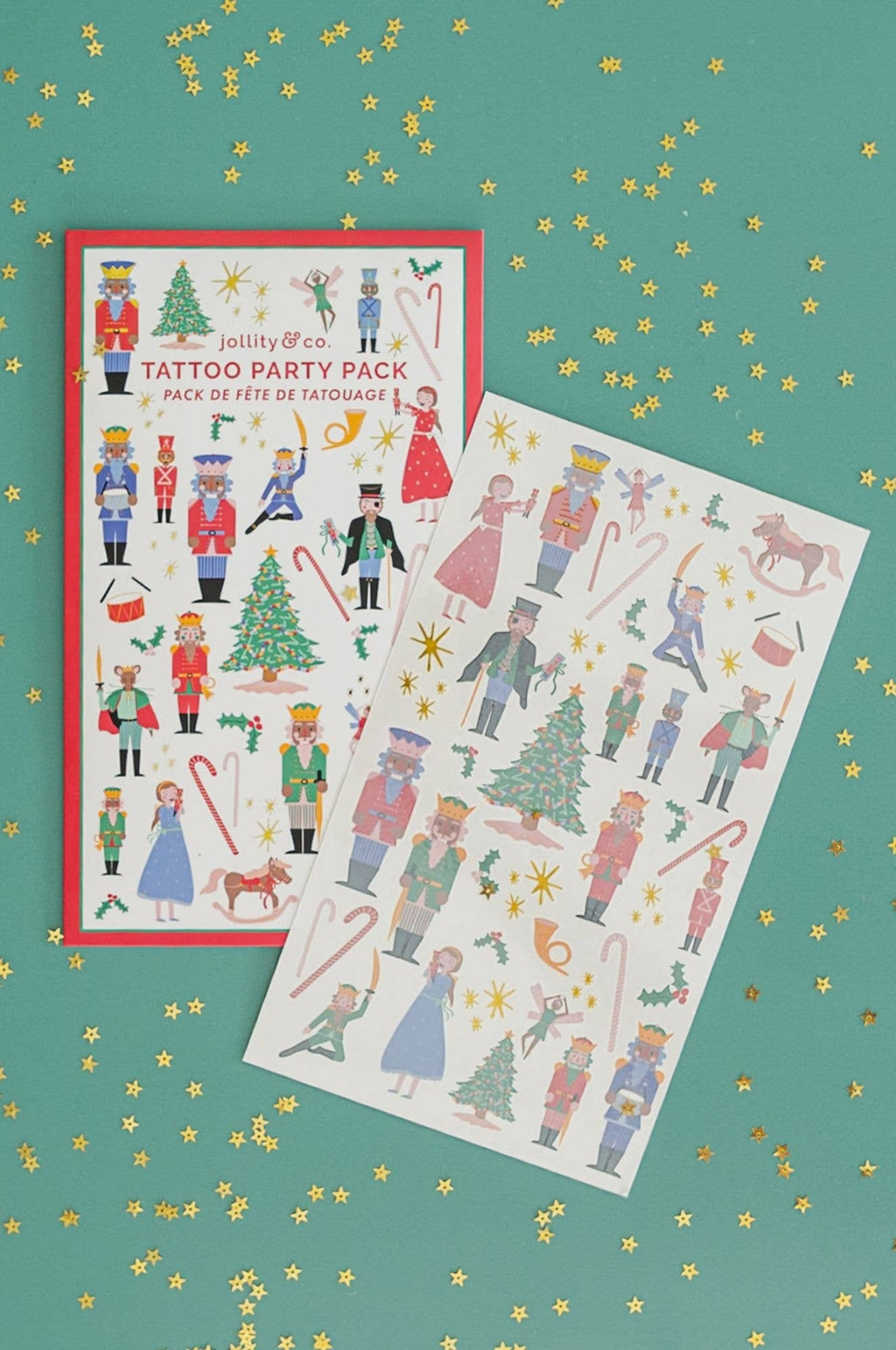Nutcracker Tattoo Party Pack