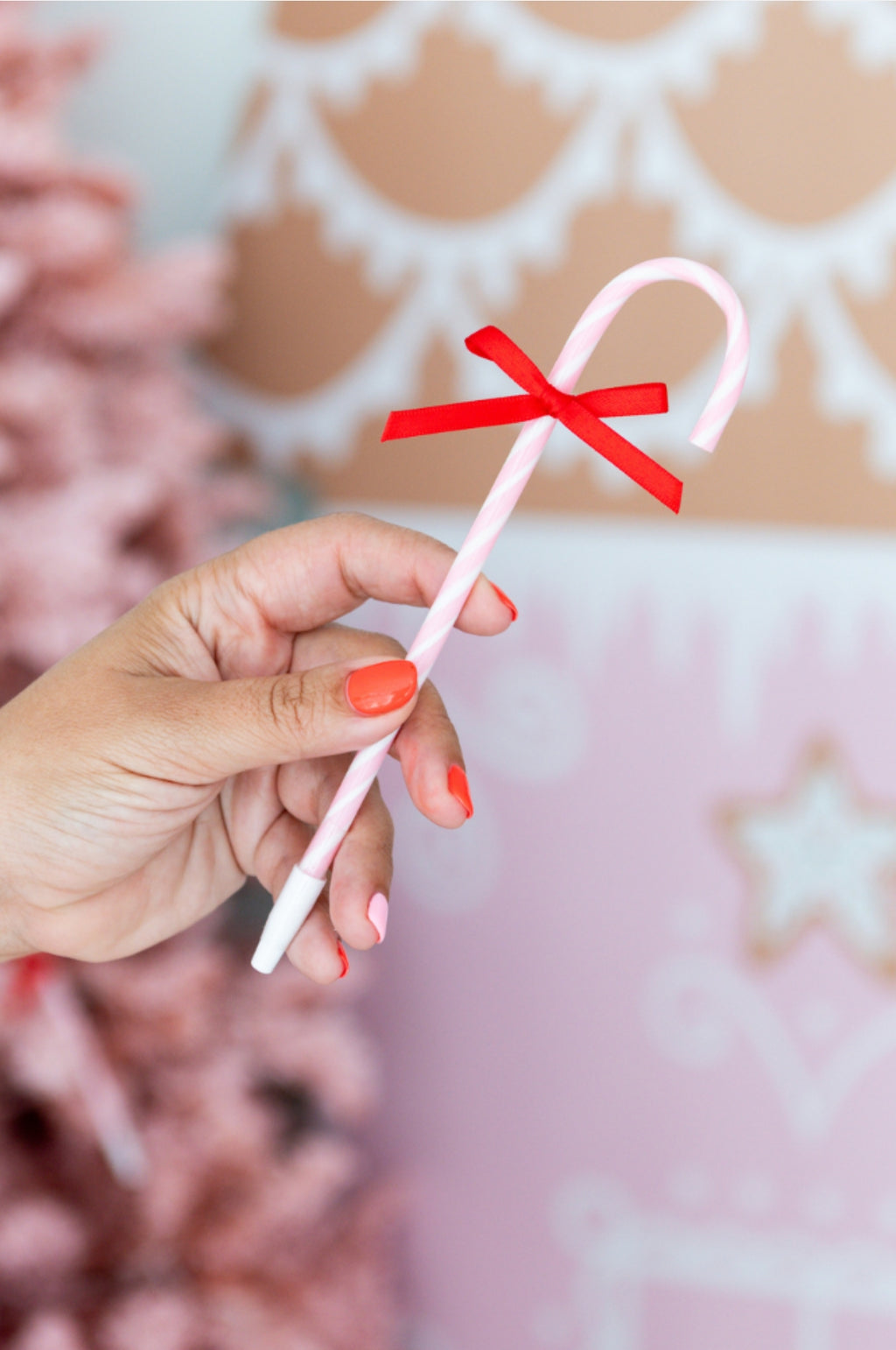 Peppermint Twist Scented Pen Pink