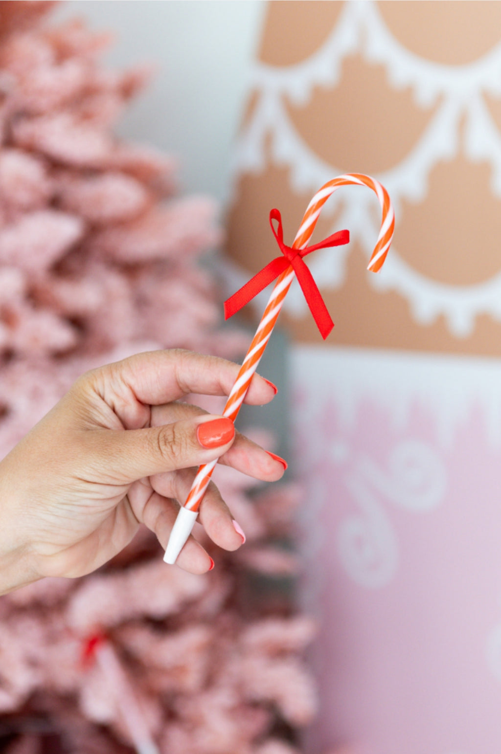 Peppermint Twist Scented Pen Red