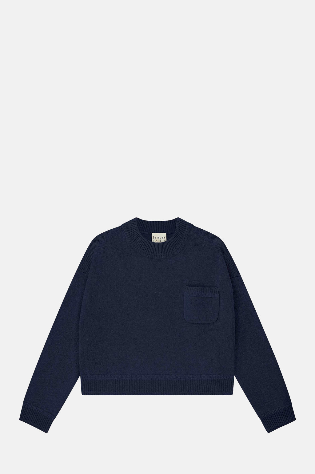 Jumper 1234 Heavy Pocket Turtle New Navy.
